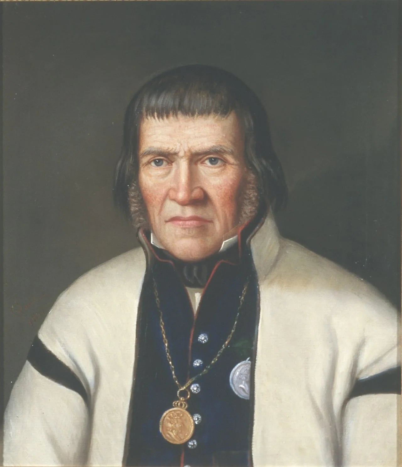 Portrait of Talleiv Huvestad (1761–1847) – memorial page