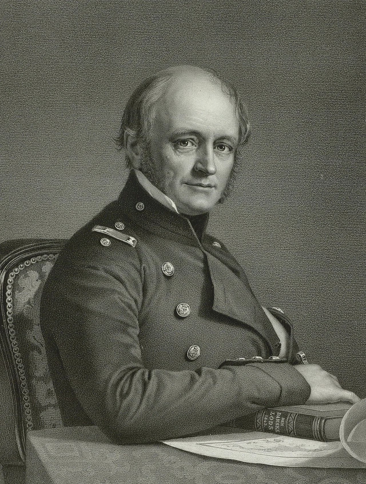 Portrait of Christian Christopher Zahrtmann (1793–1853) – memorial page