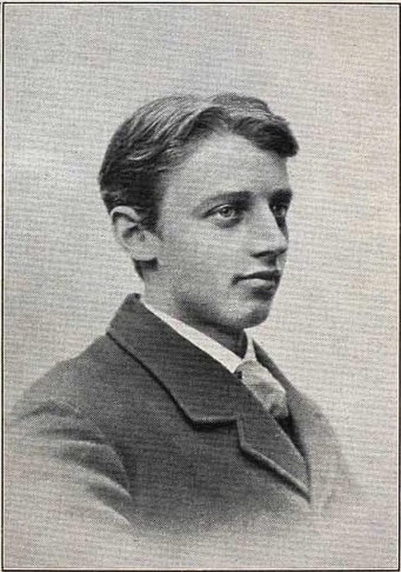Porträt von Niels Vinding Dorph (1862–1931) – Gedenkseite