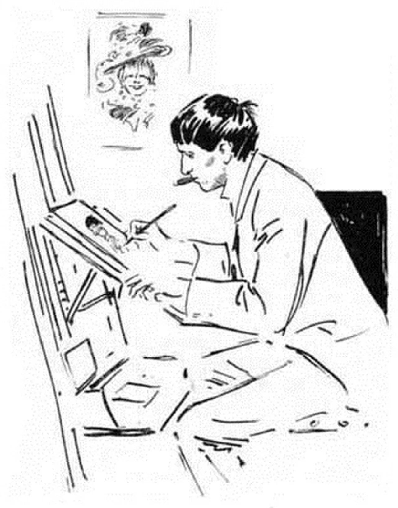 Portrait of Phil May (1864–1903) – memorial page