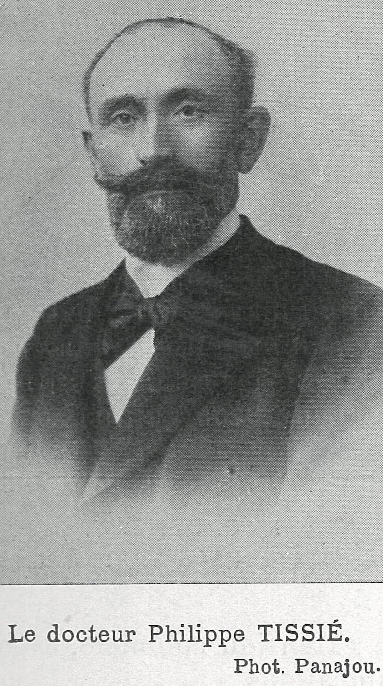 Porträt von Philippe Tissié (1852–1935) – Gedenkseite