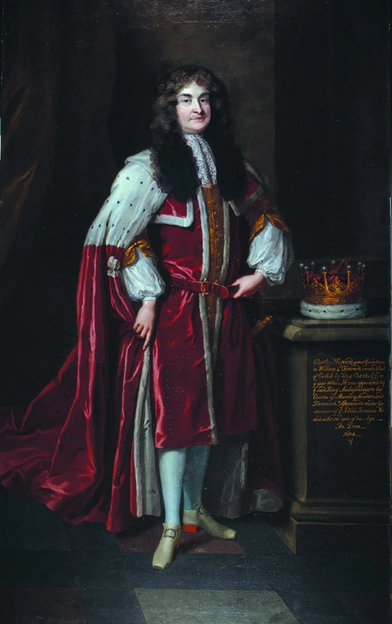 Portrait of Charles Howard, 1. Earl of Carlisle (1629–1685) – memorial page