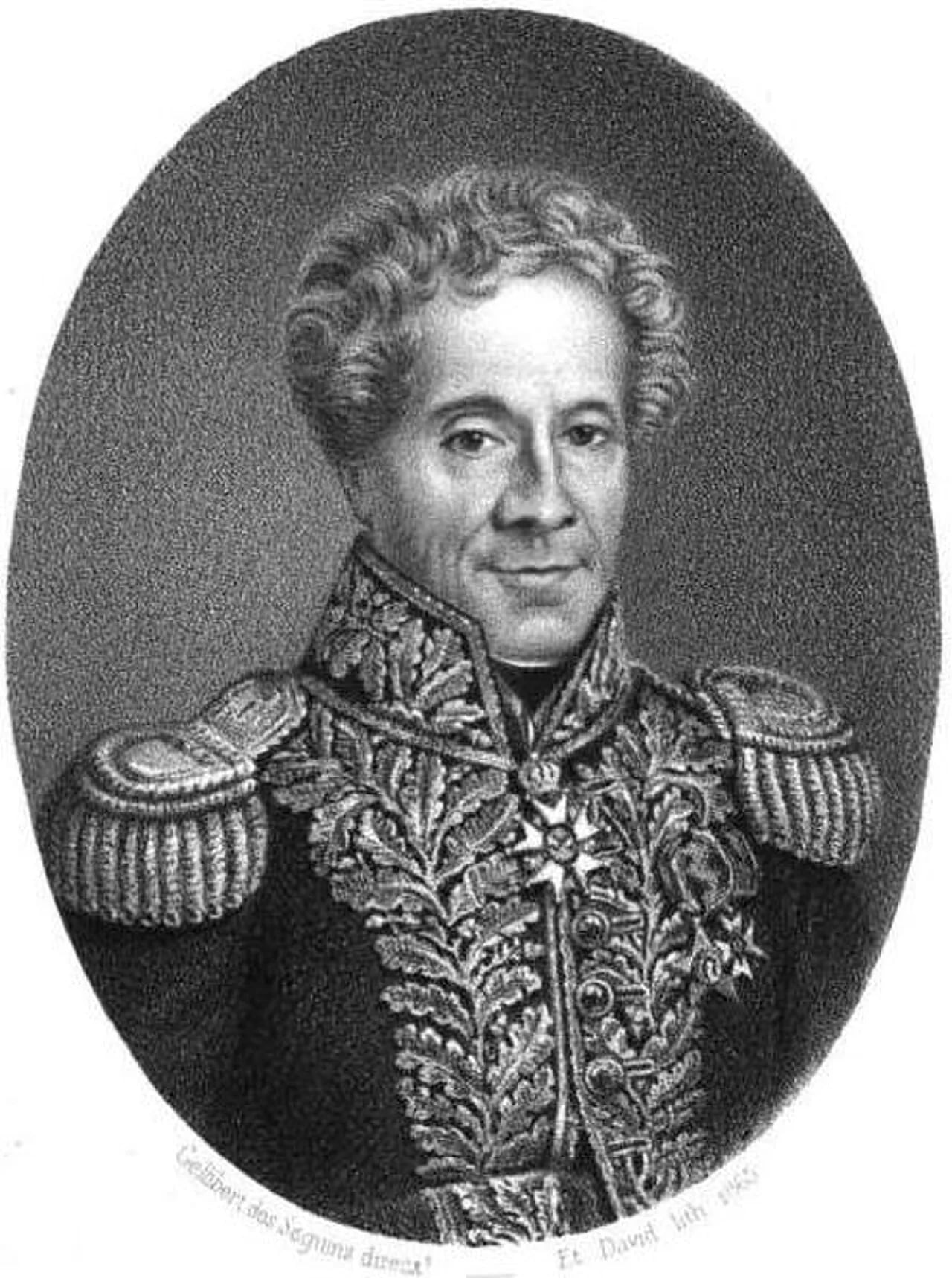 Portrait of Pierre-Armand Pinoteau (1769–1834) – memorial page