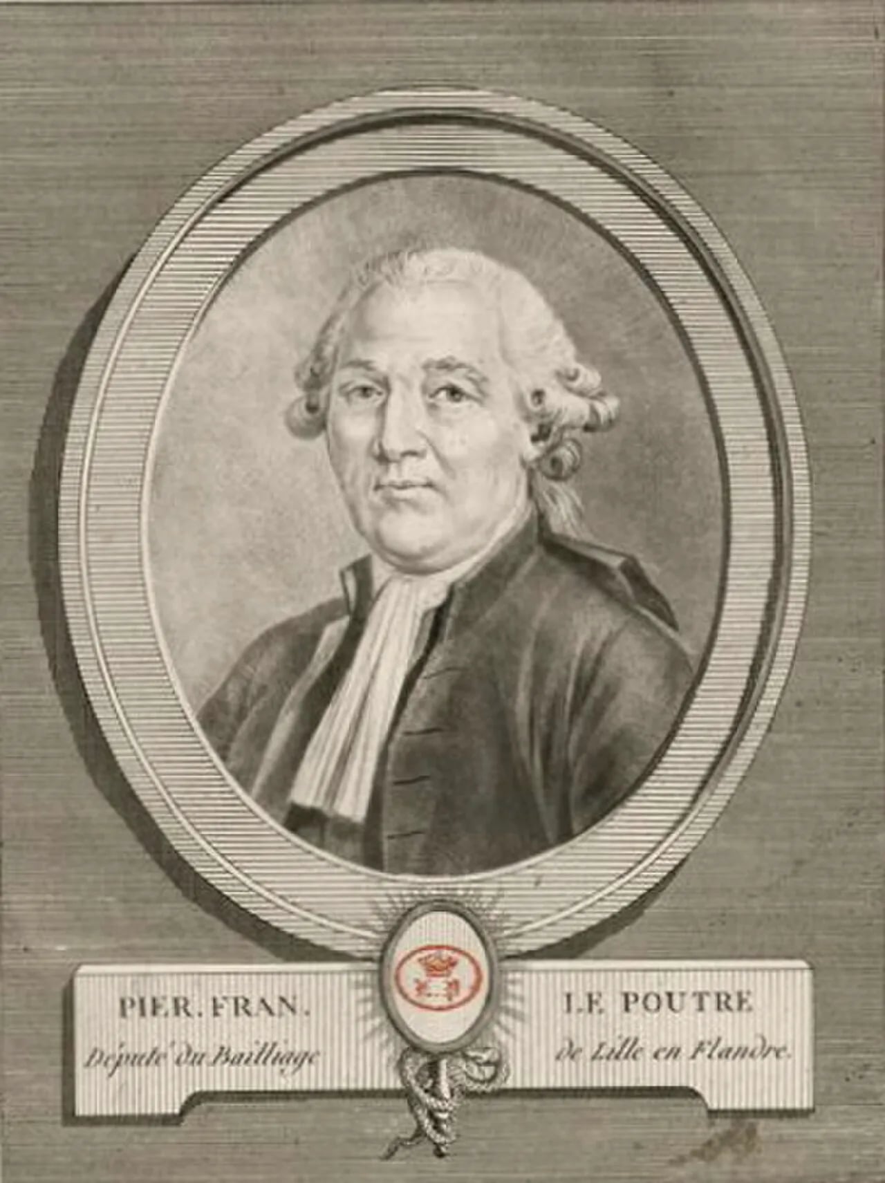 Porträt von Pierre-François Lepoutre (1735–1801) – Gedenkseite
