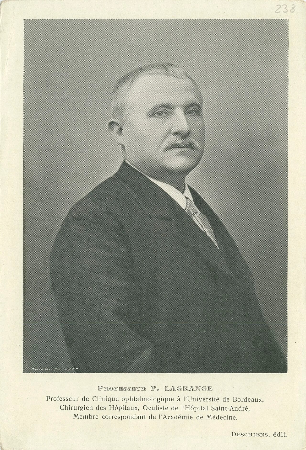 Portrait of Pierre-Félix Lagrange (1857–1928) – memorial page