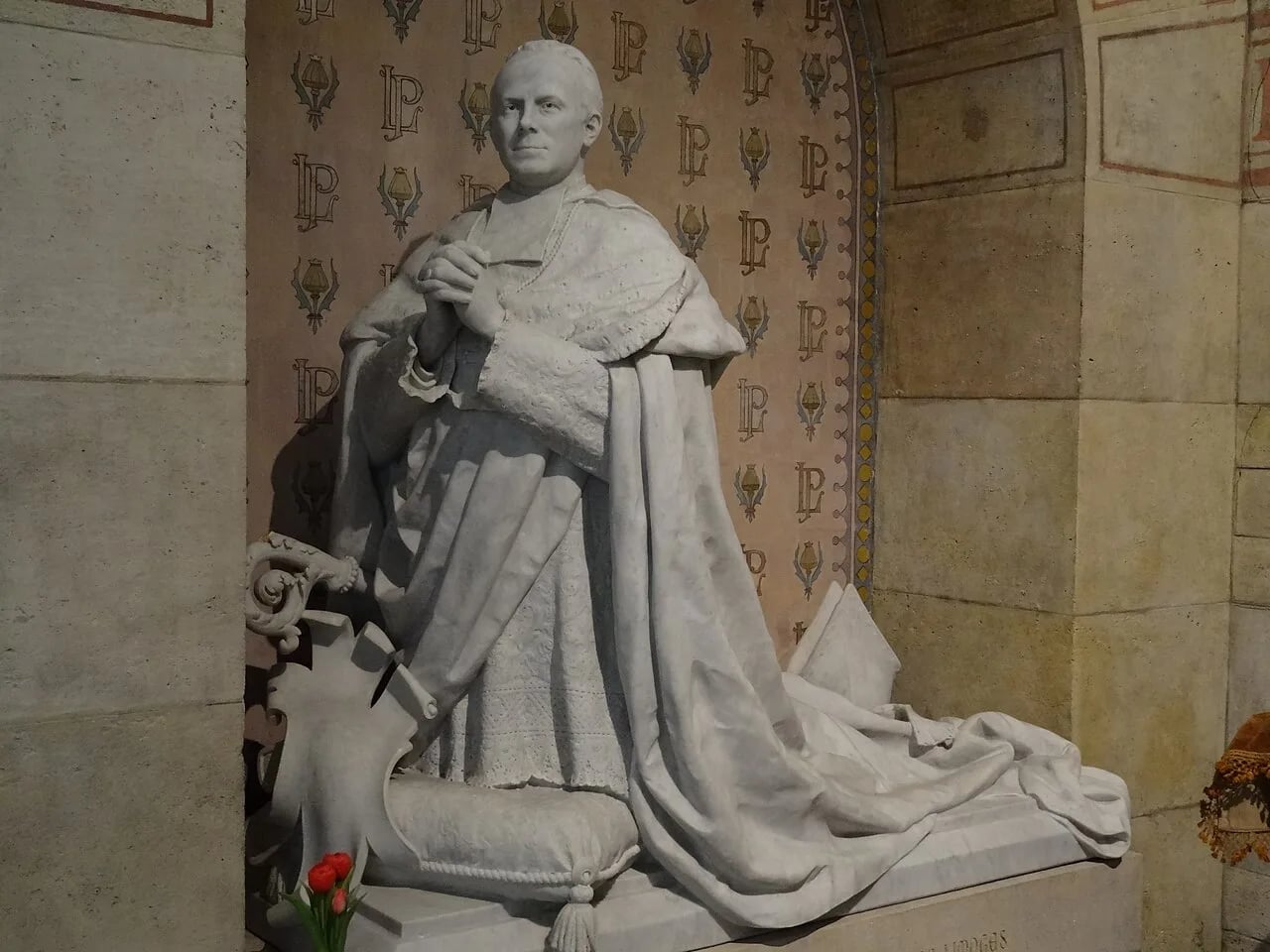 Porträt von Pierre-Henri Lamazou (1828–1883) – Gedenkseite
