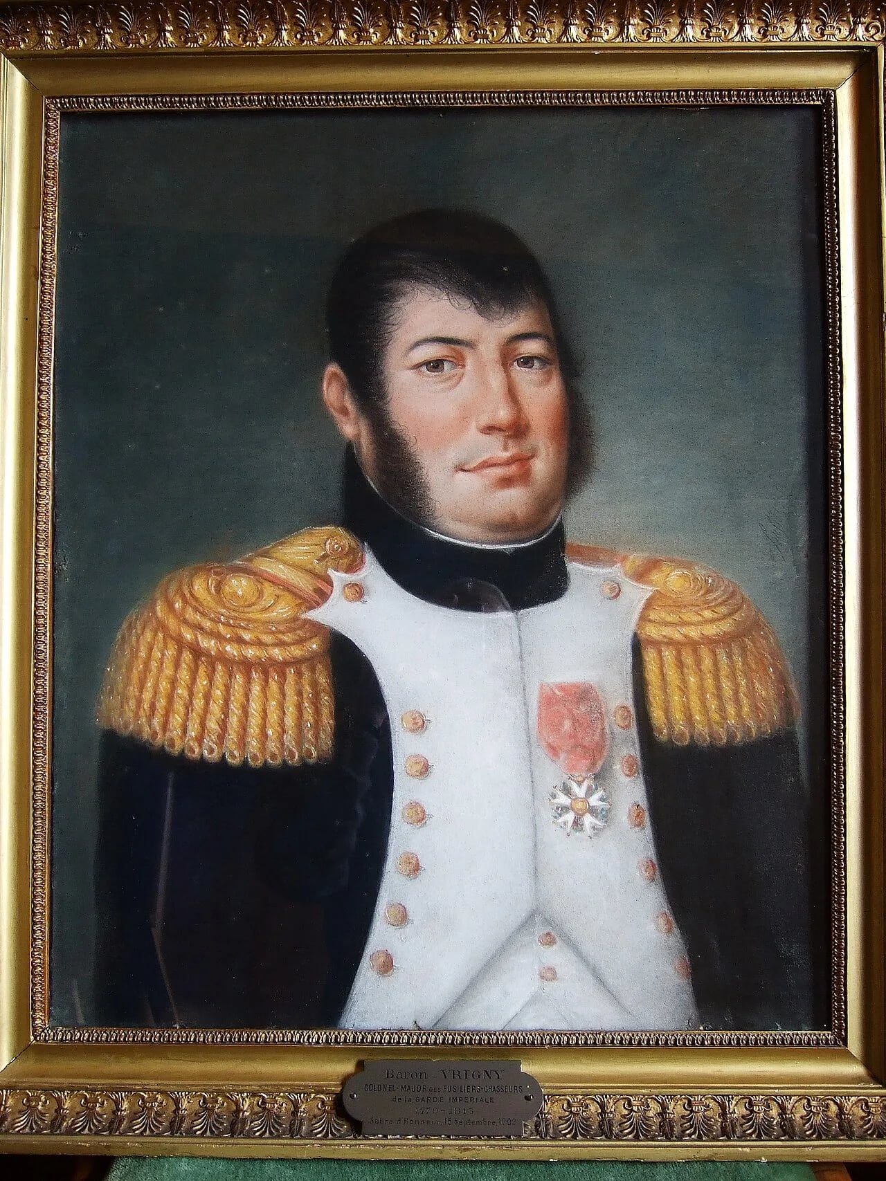 Portrait of Pierre-Jean-François Vrigny (1770–1813) – memorial page