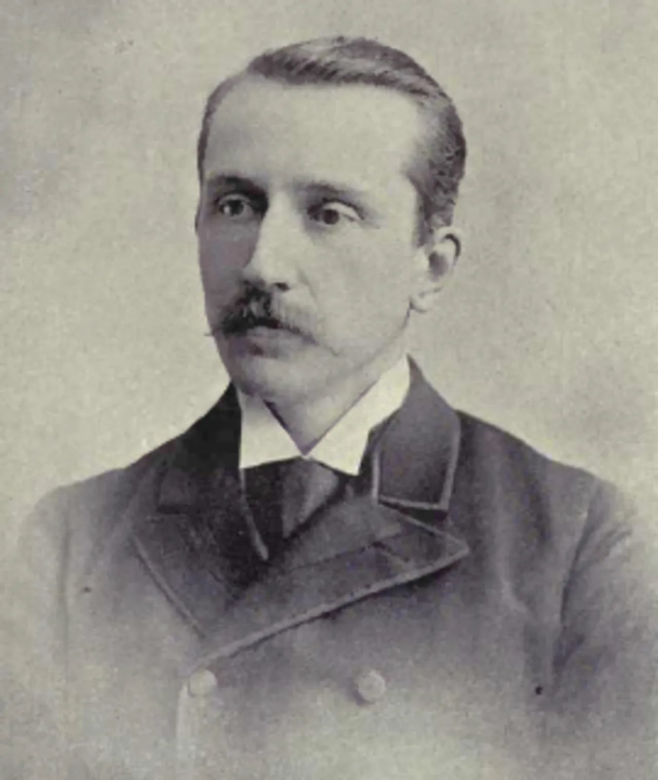 Porträt von Pierre-Julien Leclair (1860–1897) – Gedenkseite
