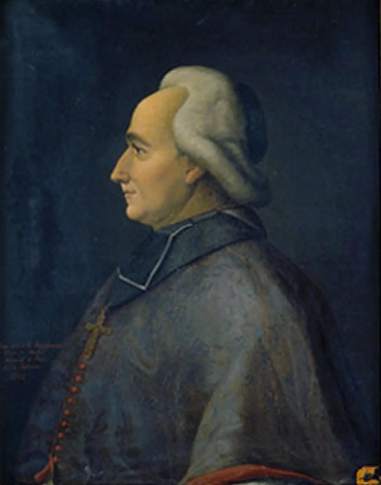 Porträt von Pierre-Louis de La Rochefoucauld-Bayers (1744–1792) – Gedenkseite