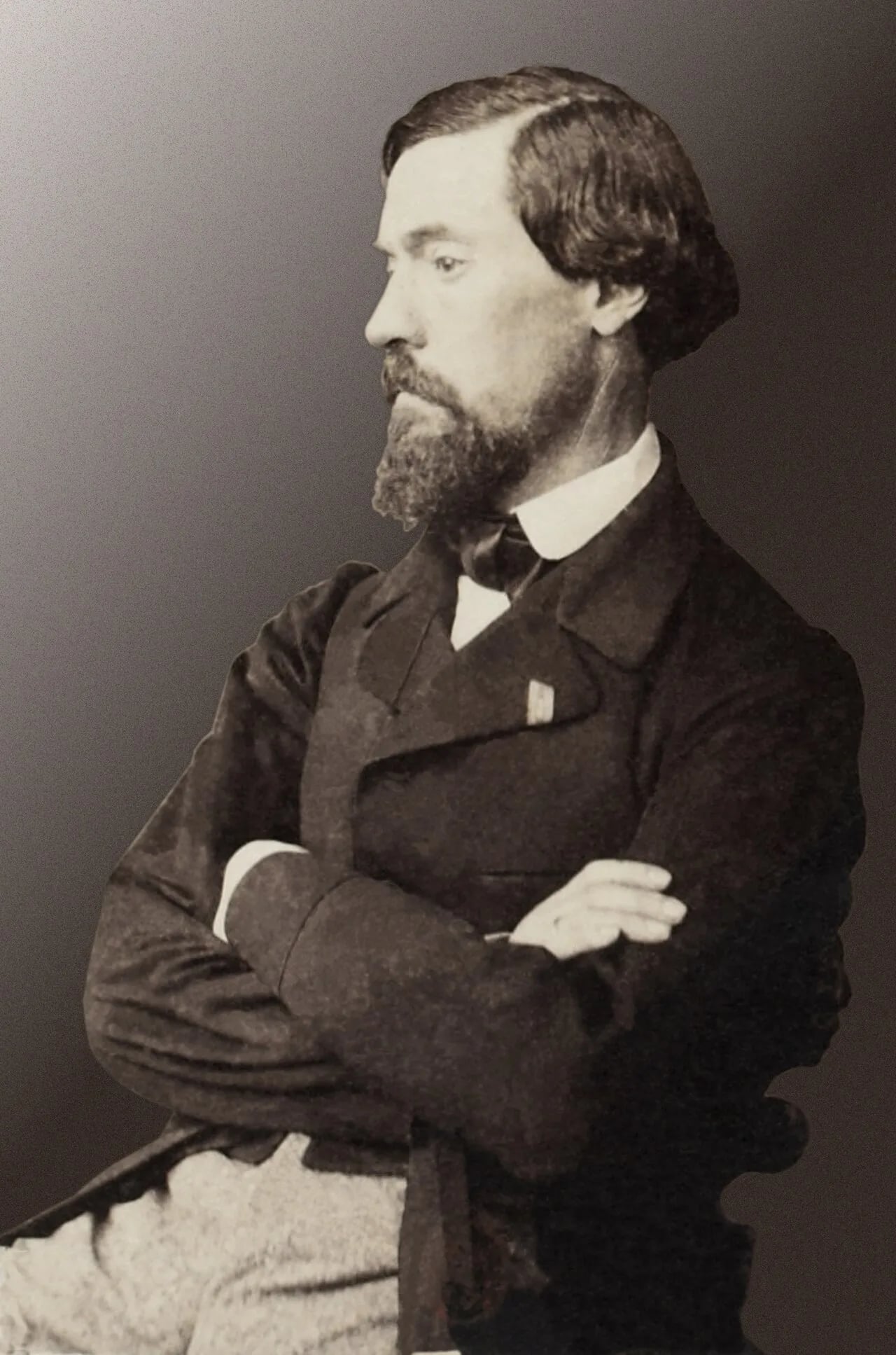 Porträt von Pierre-Michel-François Chevalier (1812–1863) – Gedenkseite