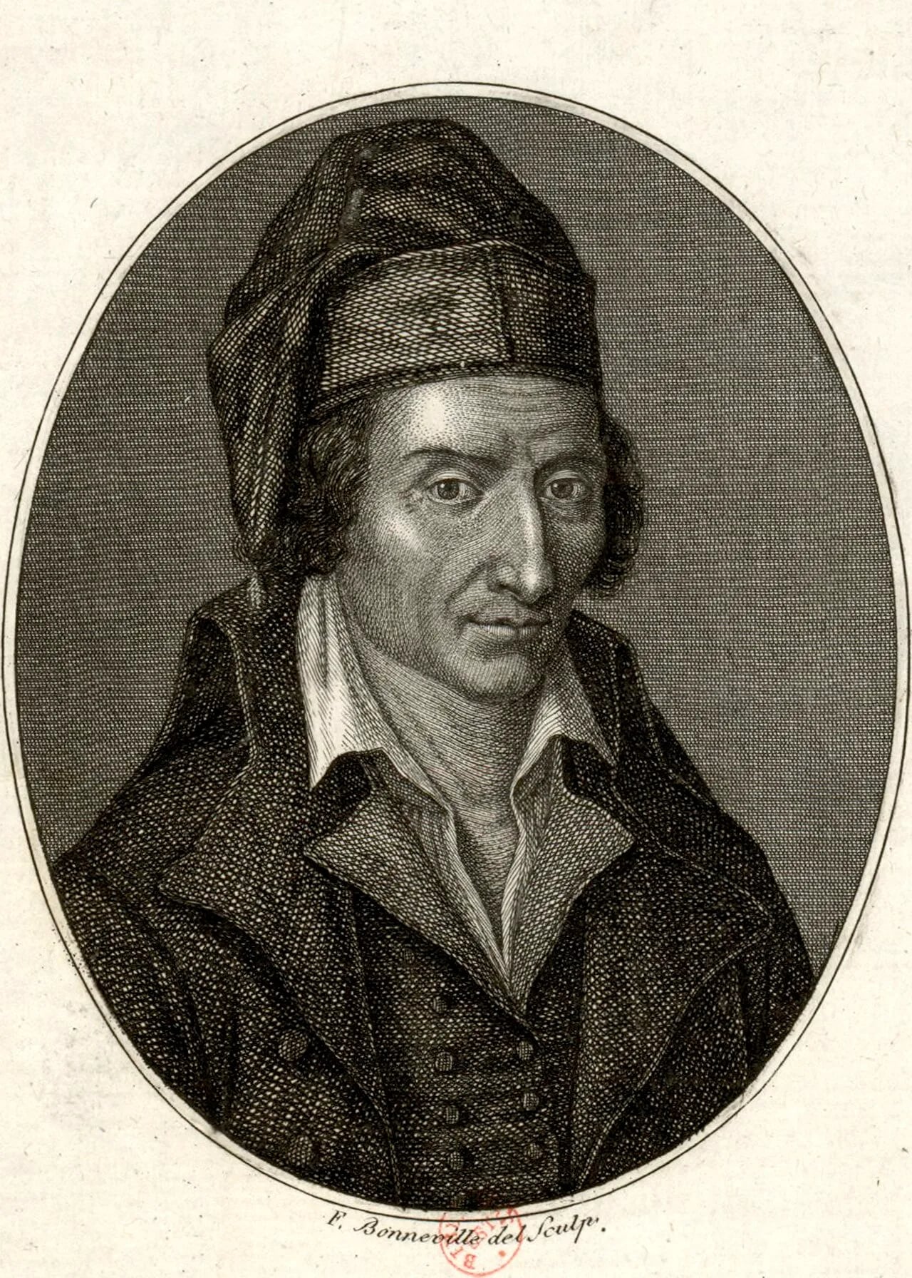 Porträt von Pierre-Nicolas-Louis Leroy (1743–1795) – Gedenkseite