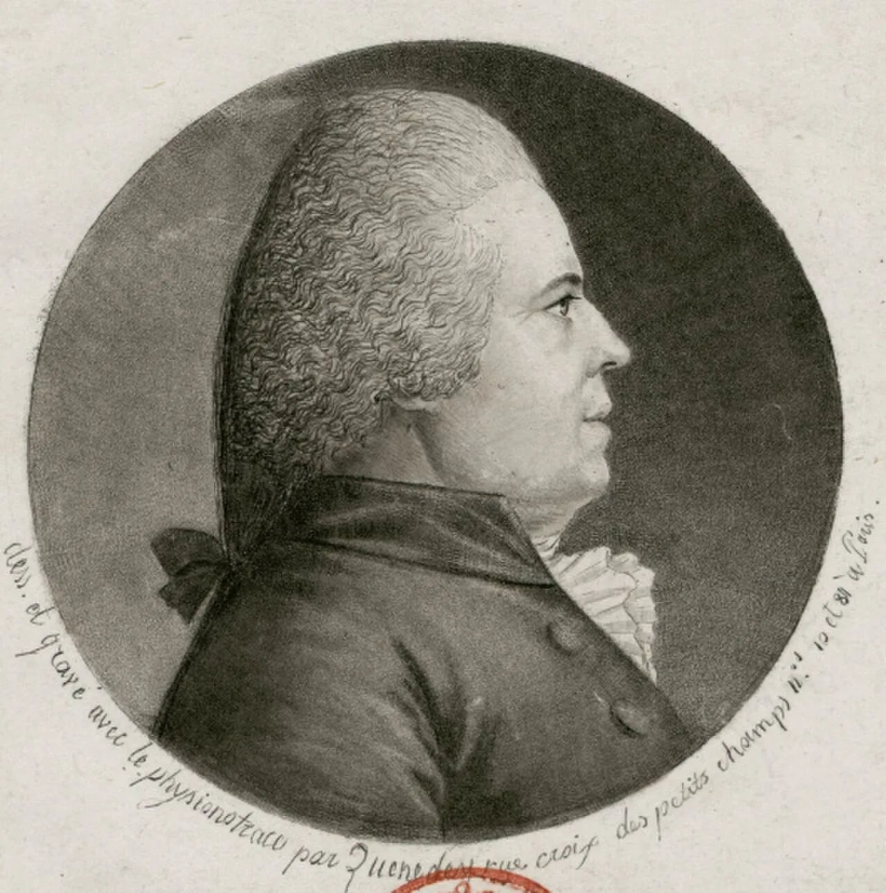 Porträt von Pierre Antoine Monneron (1747–1801) – Gedenkseite