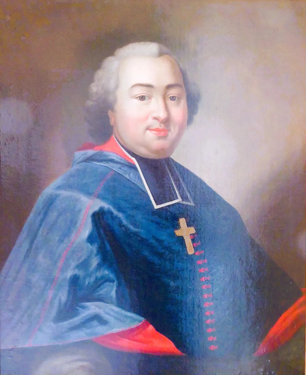 Porträt von Pierre Augustin Bernardin de Rosset de Rocozels de Fleury (1717–1780) – Gedenkseite