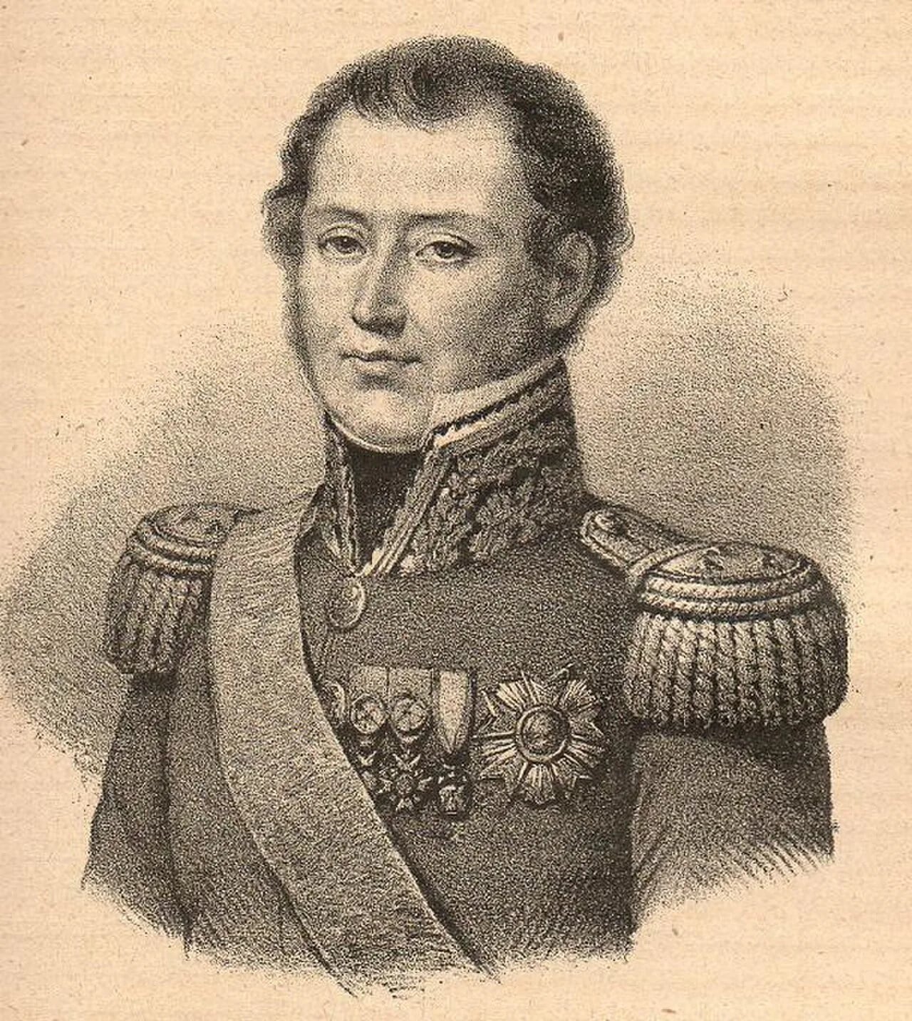 Porträt von Pierre Berthezène (1775–1847) – Gedenkseite