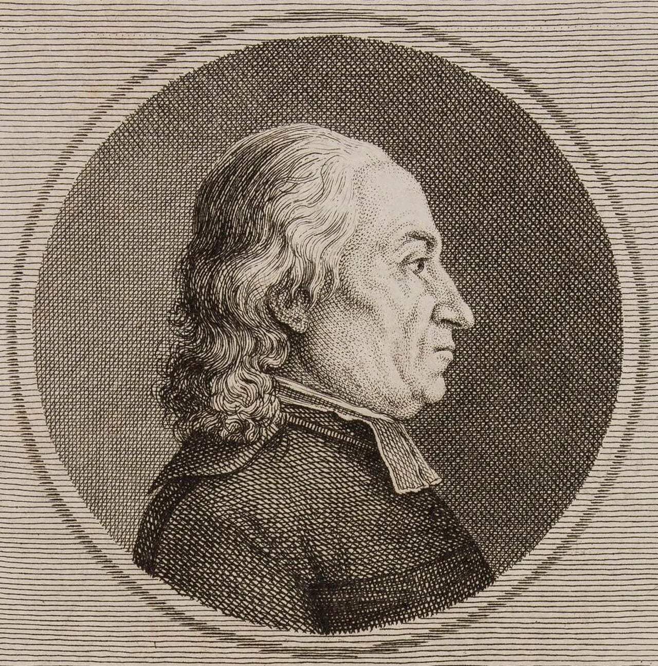 Porträt von Michel Chabault (1714–1794) – Gedenkseite