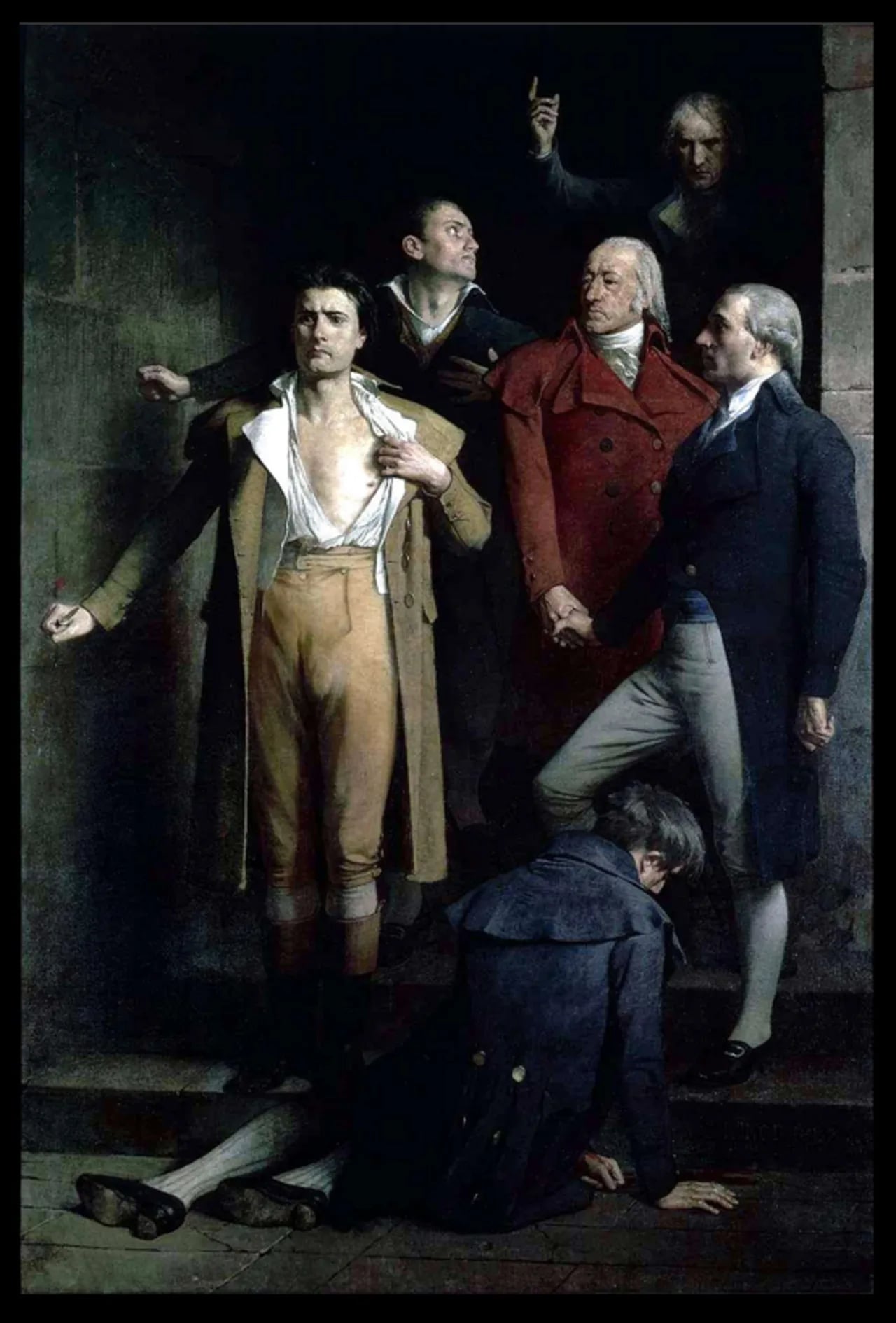 Porträt von Pierre Bourbotte (1763–1795) – Gedenkseite
