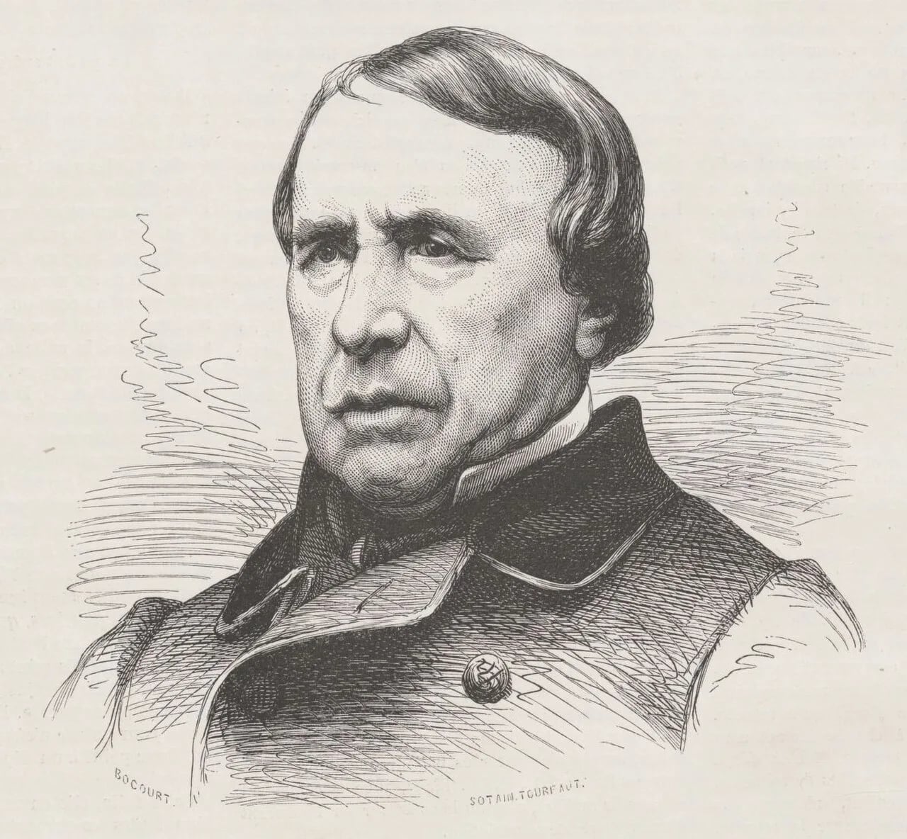 Porträt von Pierre-François Beauvallet (1801–1873) – Gedenkseite