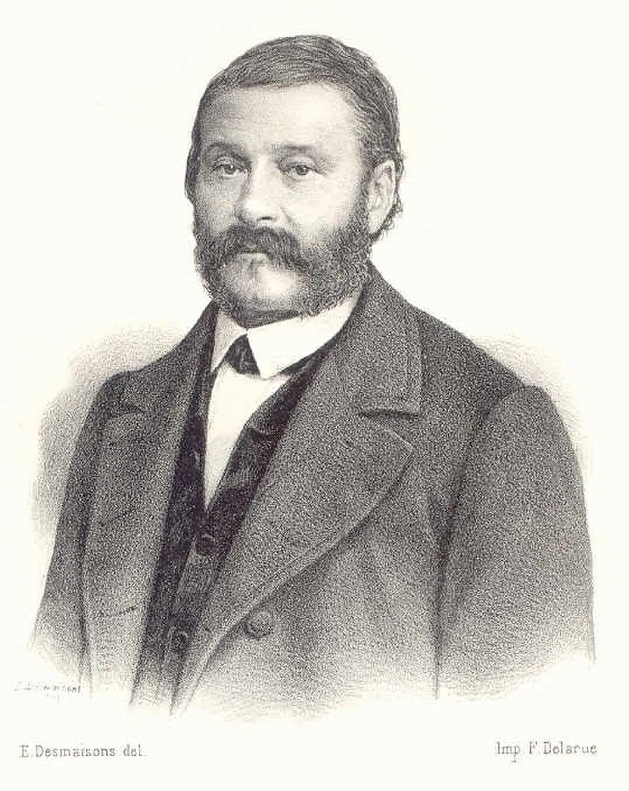 Porträt von Pierre Jules Reynès (1815–1880) – Gedenkseite