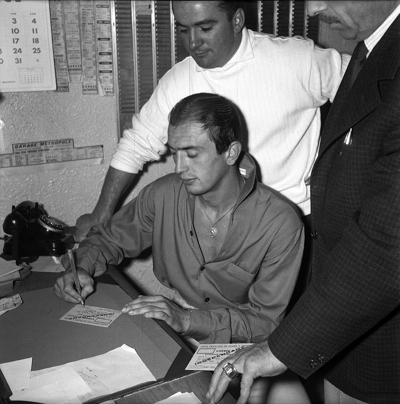 Porträt von Pierre Lacaze (1934–1995) – Gedenkseite