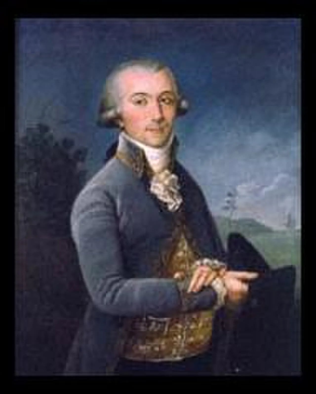 Porträt von Pierre Laclède (1729–1778) – Gedenkseite