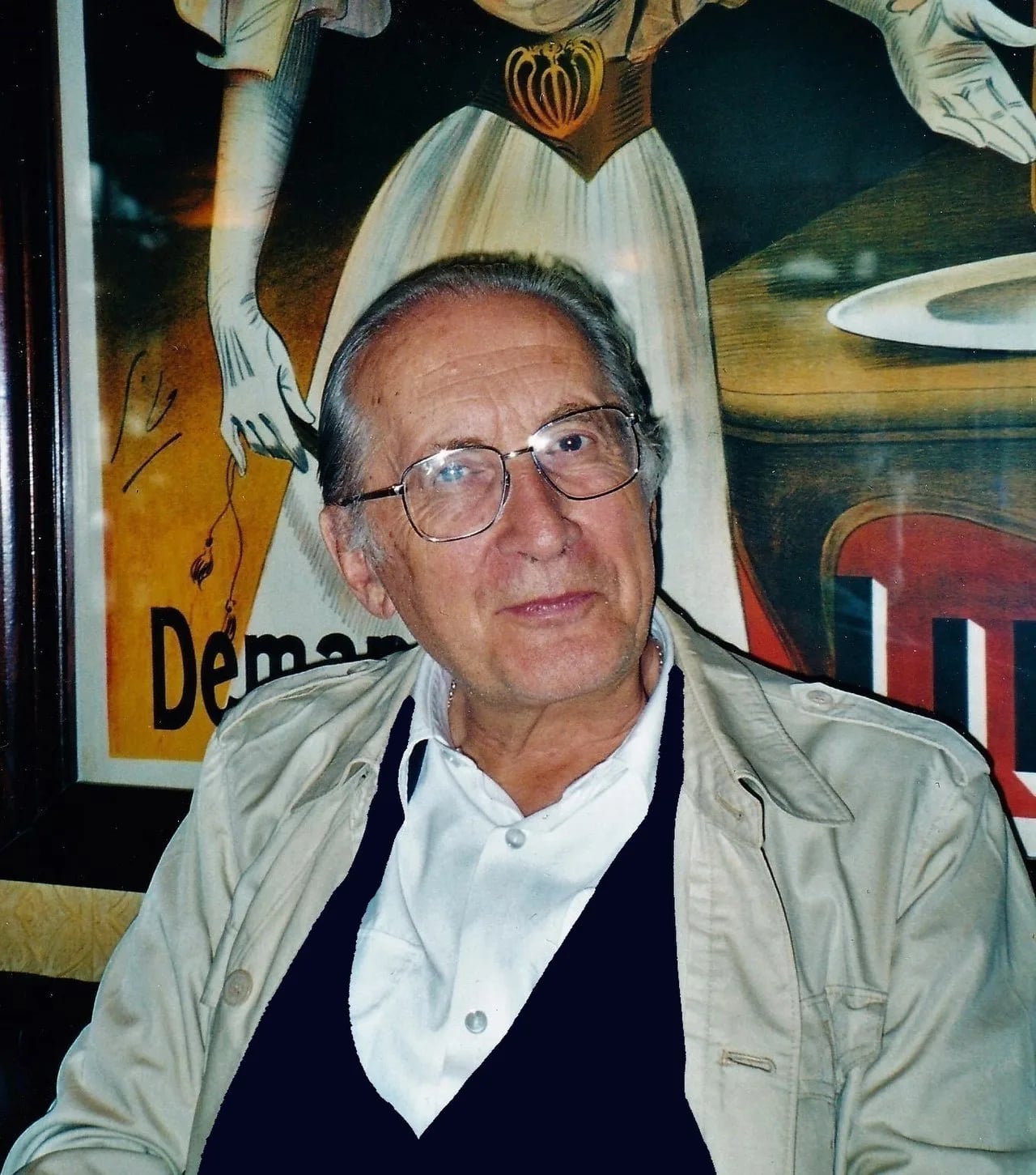 Porträt von Pierre Oster (1933–2020) – Gedenkseite