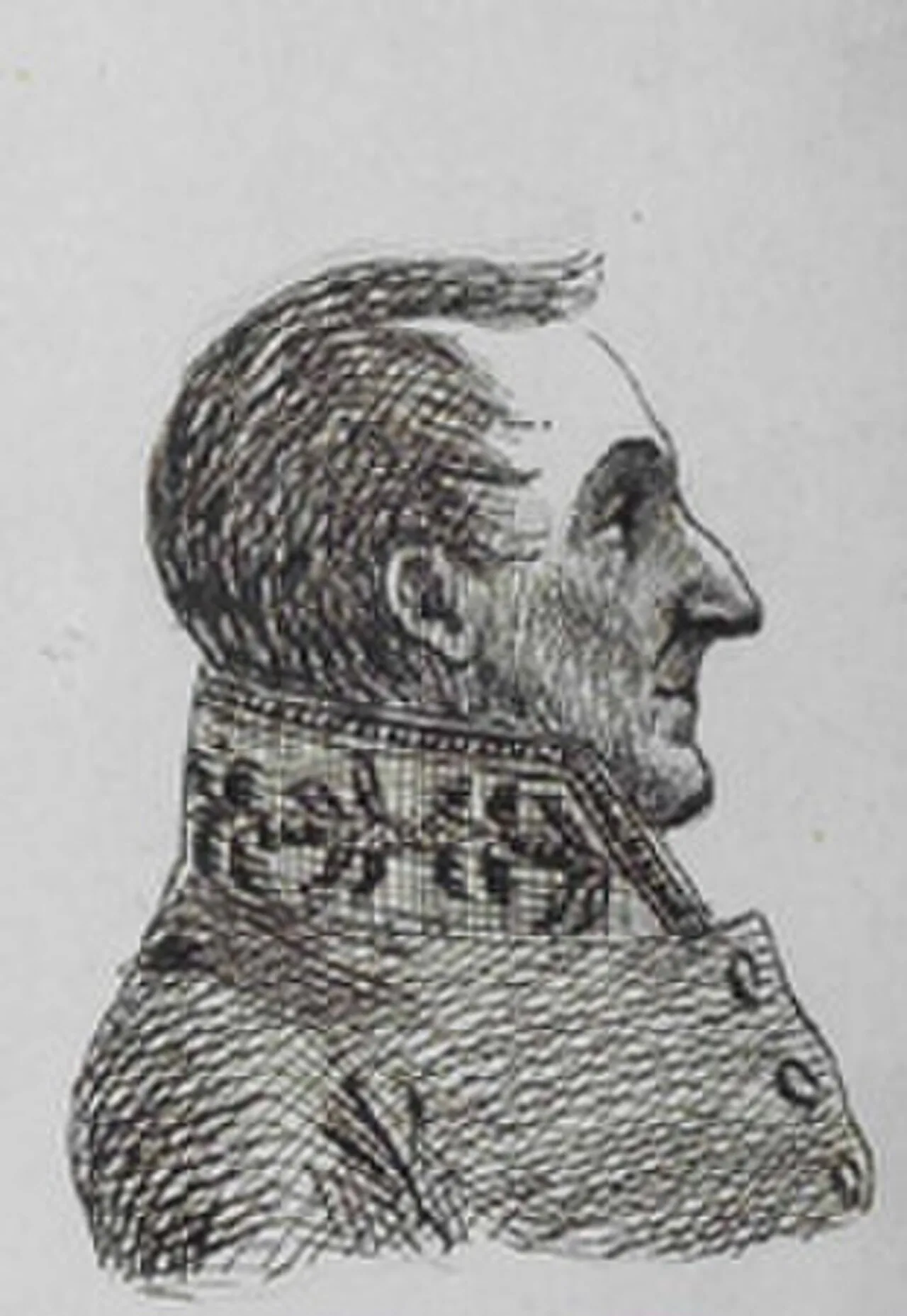 Porträt von Pierre Paul Alexandre Gilbert de Voisins (1773–1843) – Gedenkseite