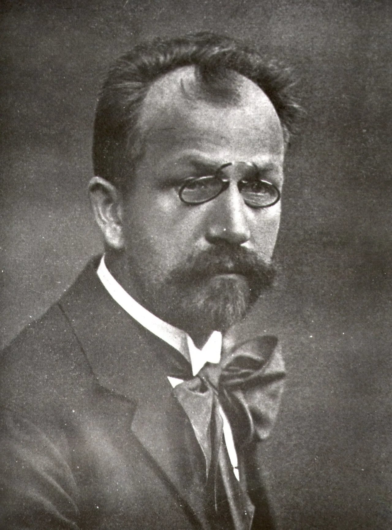 Porträt von Vilém Mrštík (1863–1912) – Gedenkseite