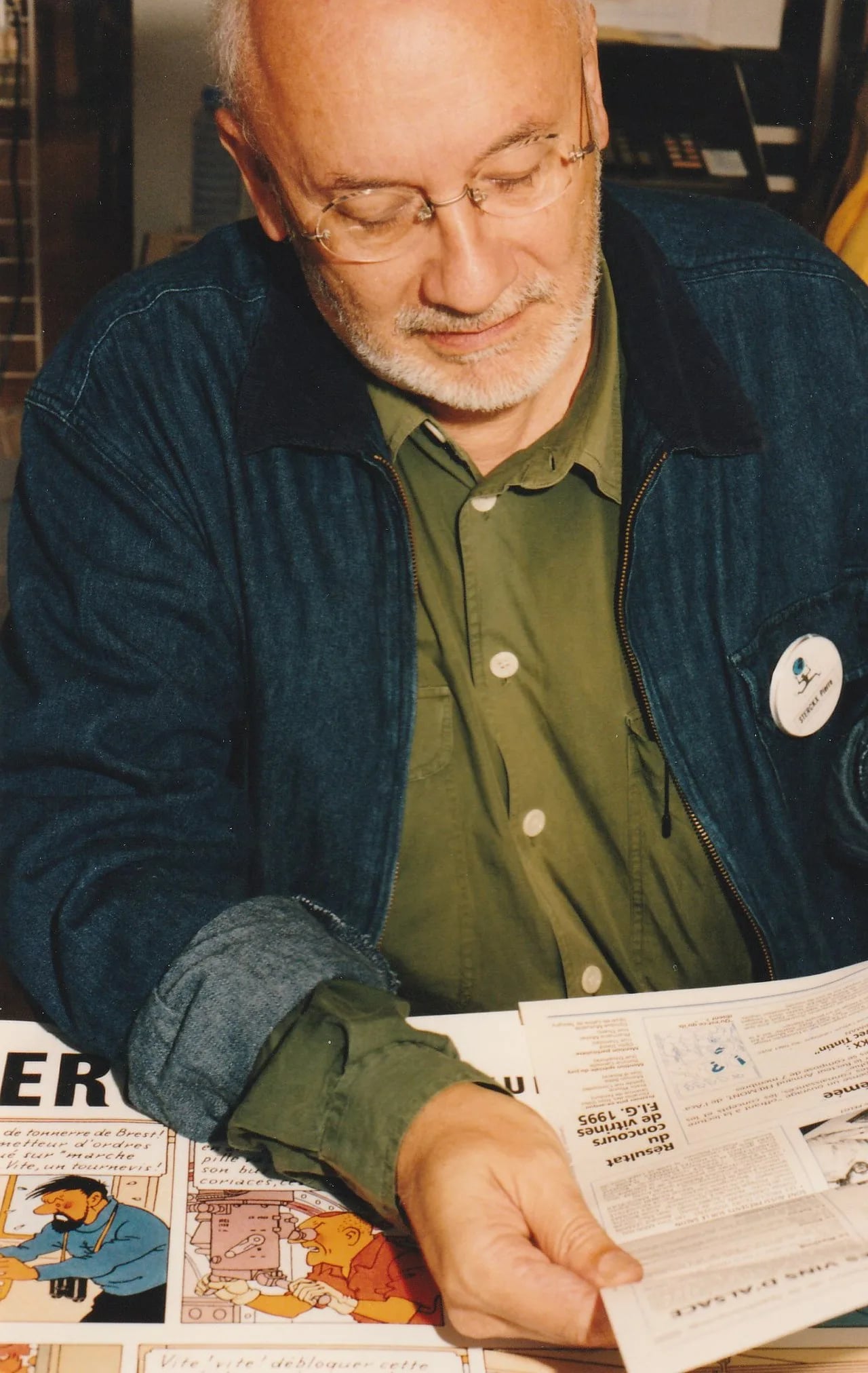 Portrait of Pierre Sterckx (1936–2015) – memorial page