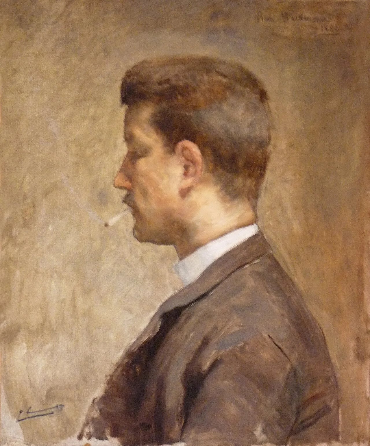 Porträt von Pierre Waidman (1860–1937) – Gedenkseite