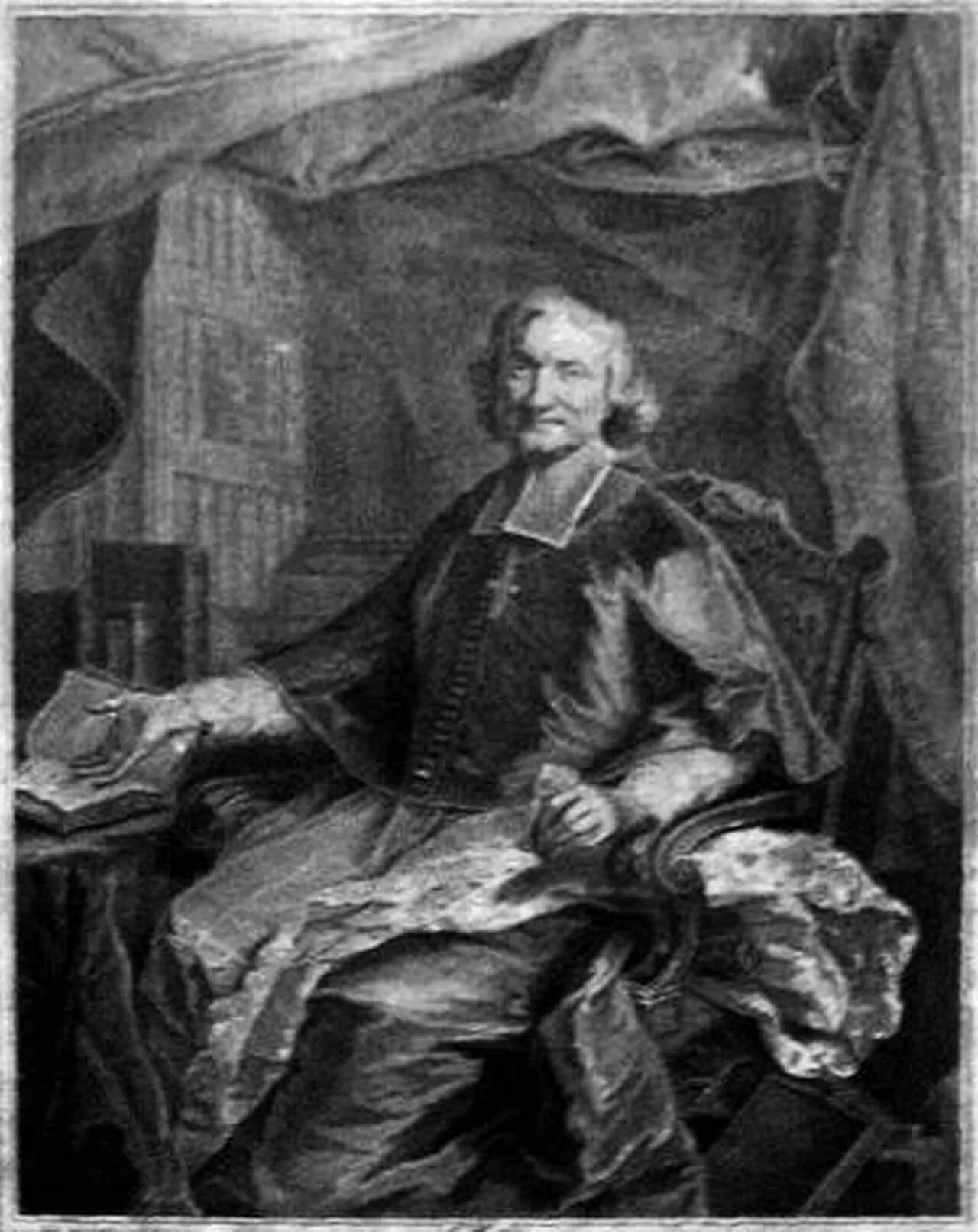 Porträt von Pierre de La Broue (1644–1720) – Gedenkseite
