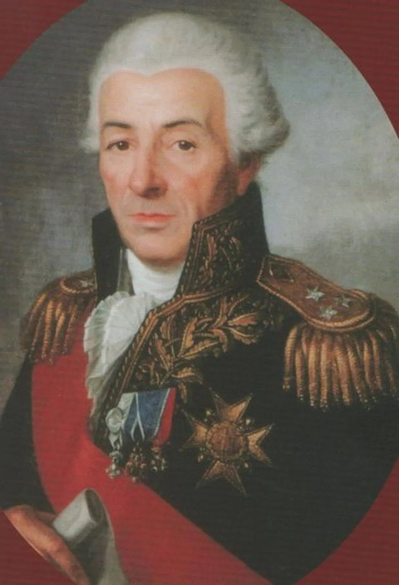 Porträt von Pierre de Vaugiraud (1741–1819) – Gedenkseite