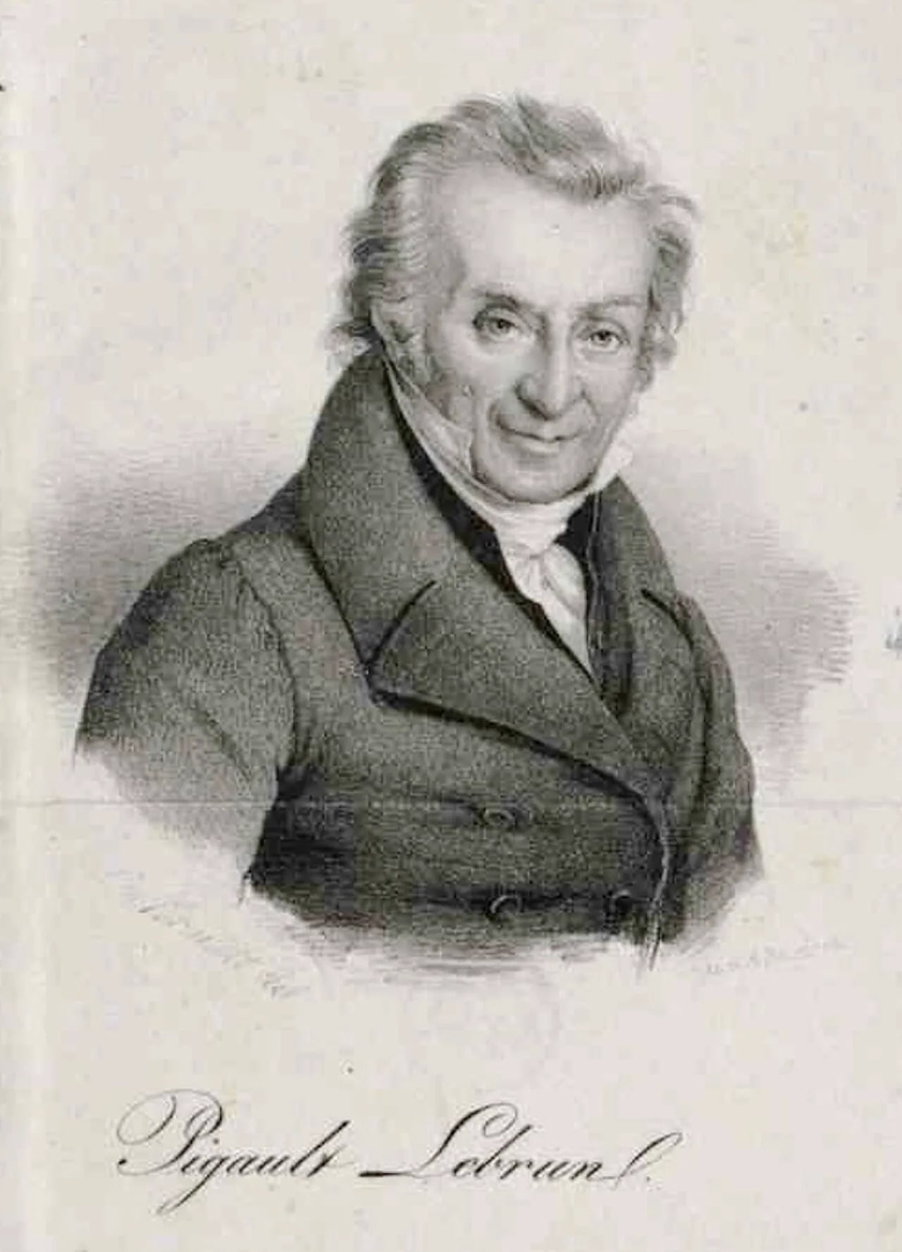 Porträt von Pigault-Lebrun (1753–1835) – Gedenkseite
