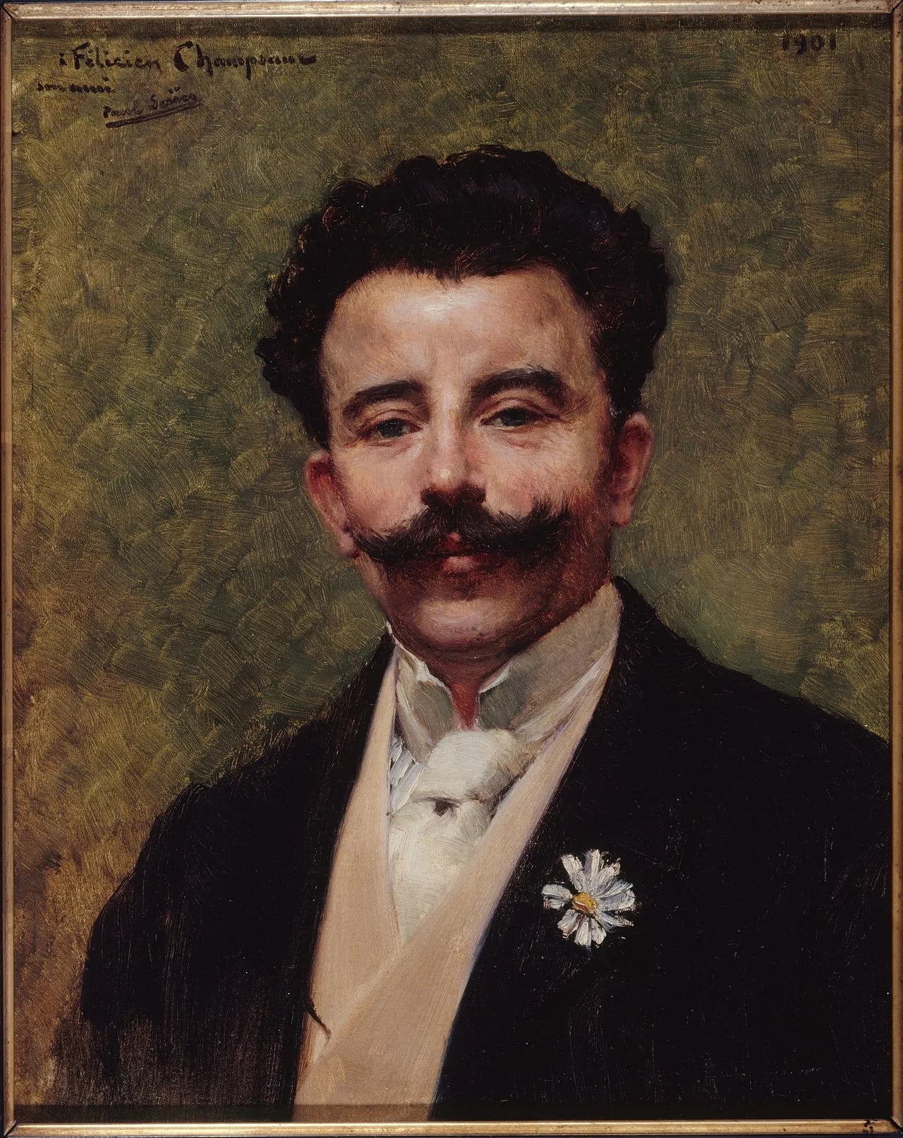 Portrait of Félicien Champsaur (1858–1934) – memorial page