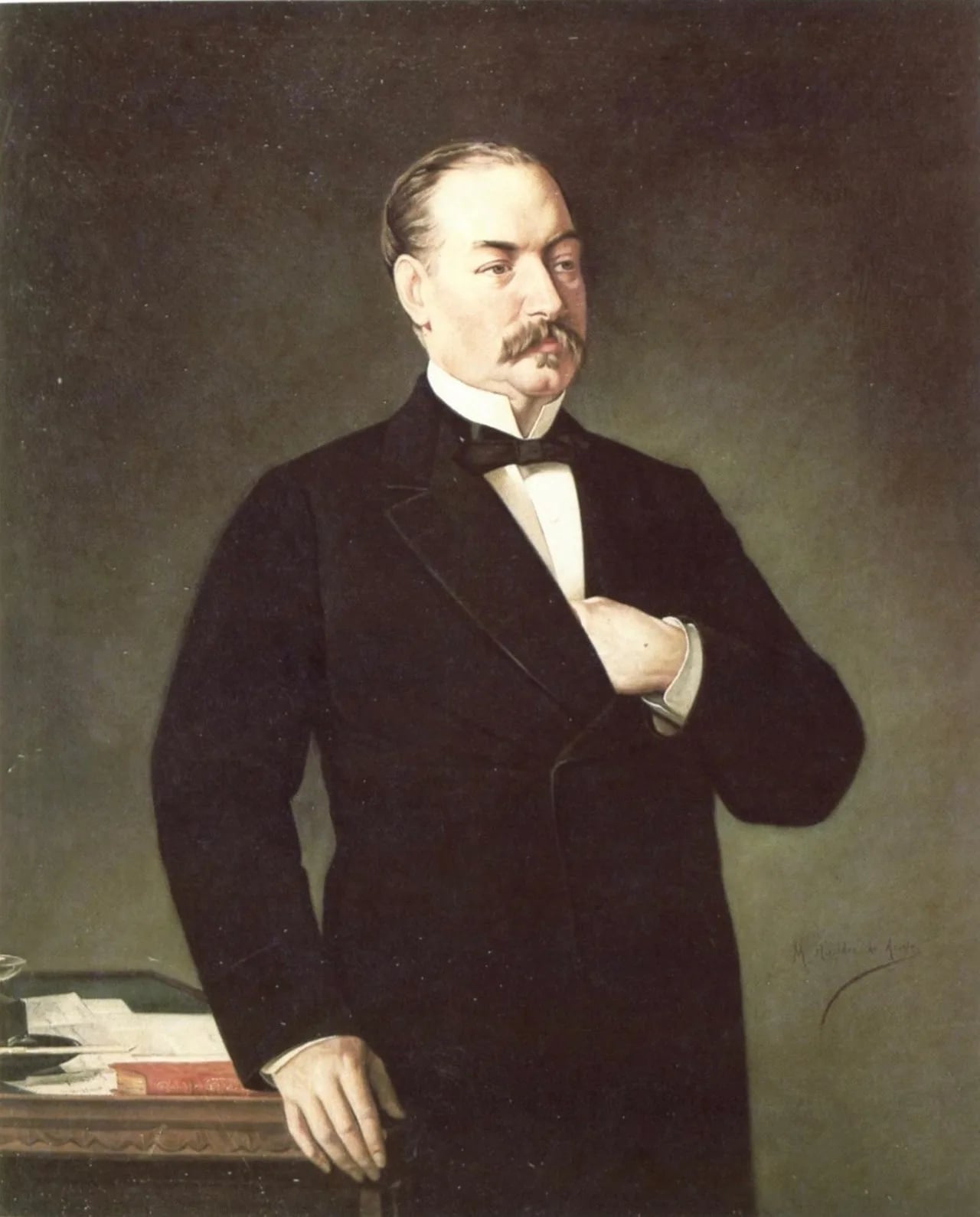 Portrait of José de Elduayen, 1st Marquis of the Pazo de la Merced (1823–1898) – memorial page