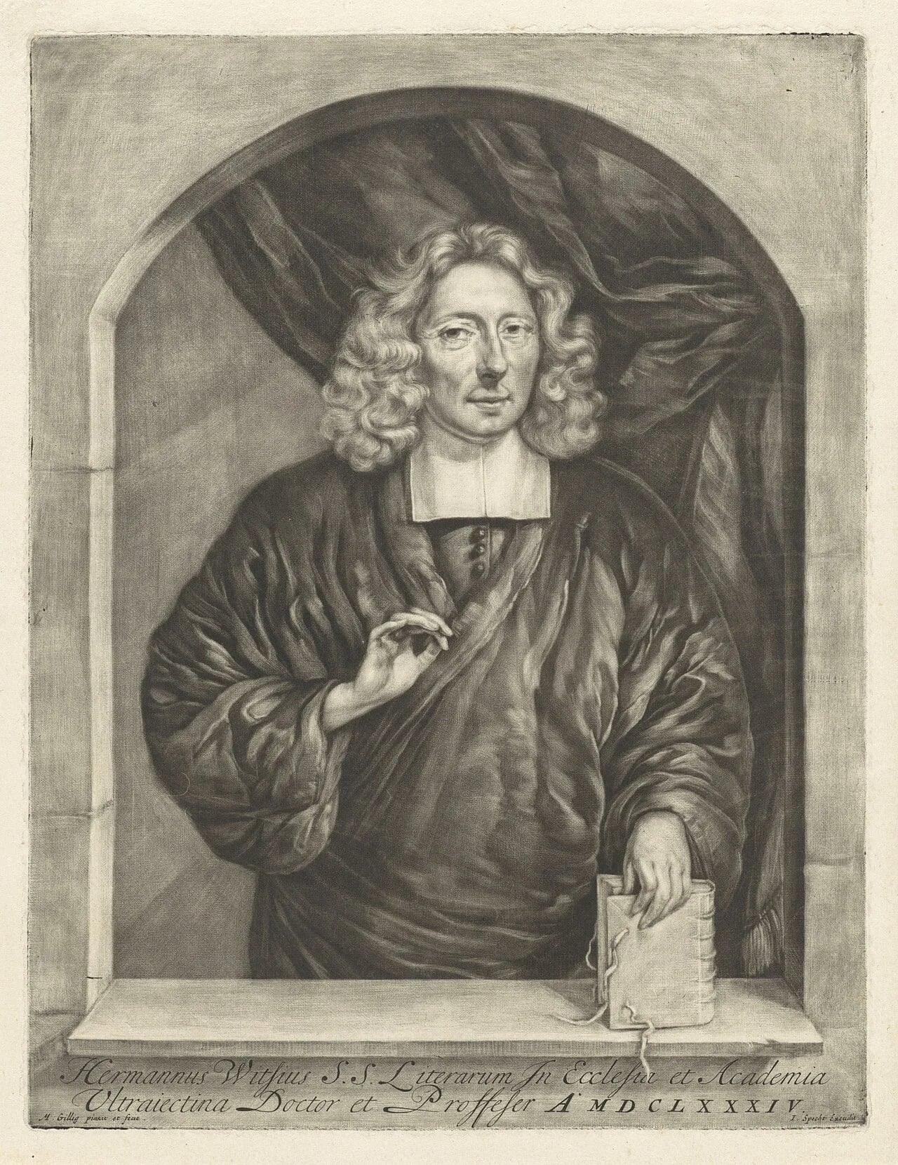 Portrait of Hermann Witsius (1636–1708) – memorial page