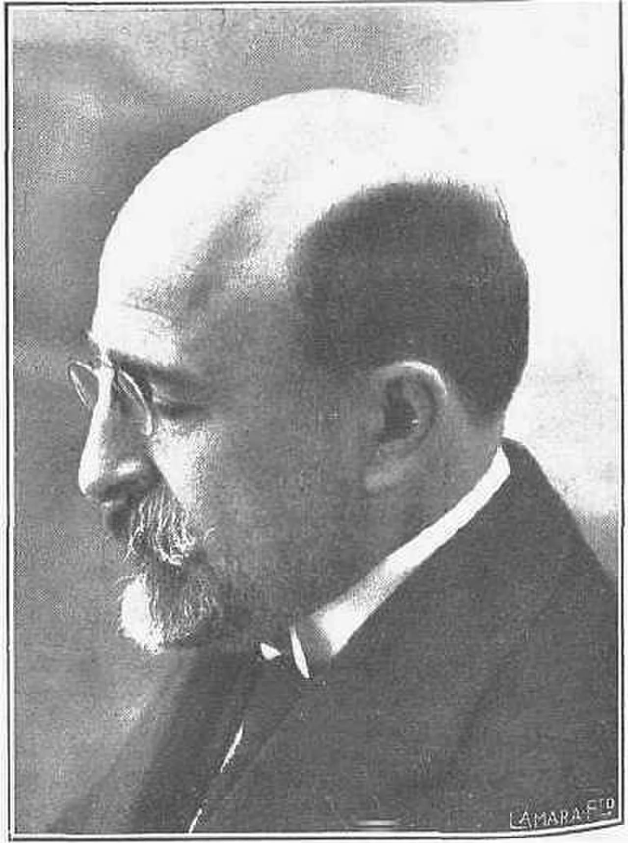 Porträt von Josep de Caralt i Sala (1862–1944) – Gedenkseite