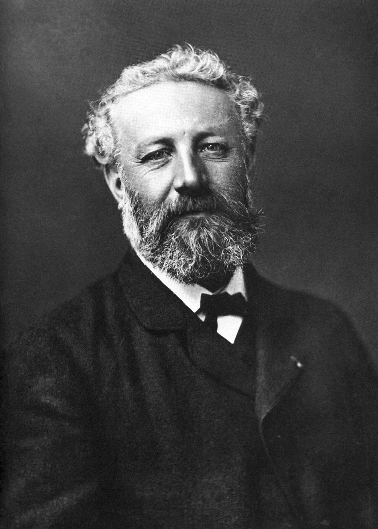 Porträt von Jules Verne (1828–1905) – Gedenkseite