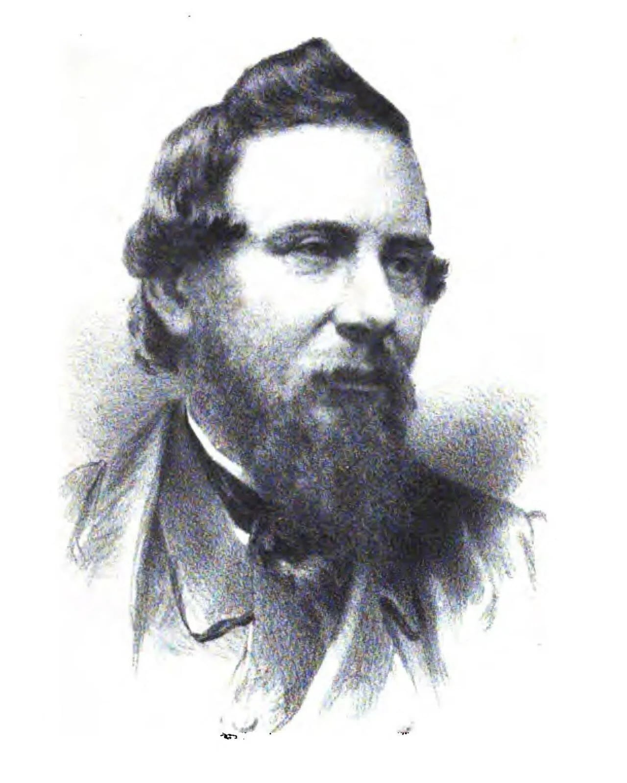 Porträt von Thomas Stephens (1821–1875) – Gedenkseite