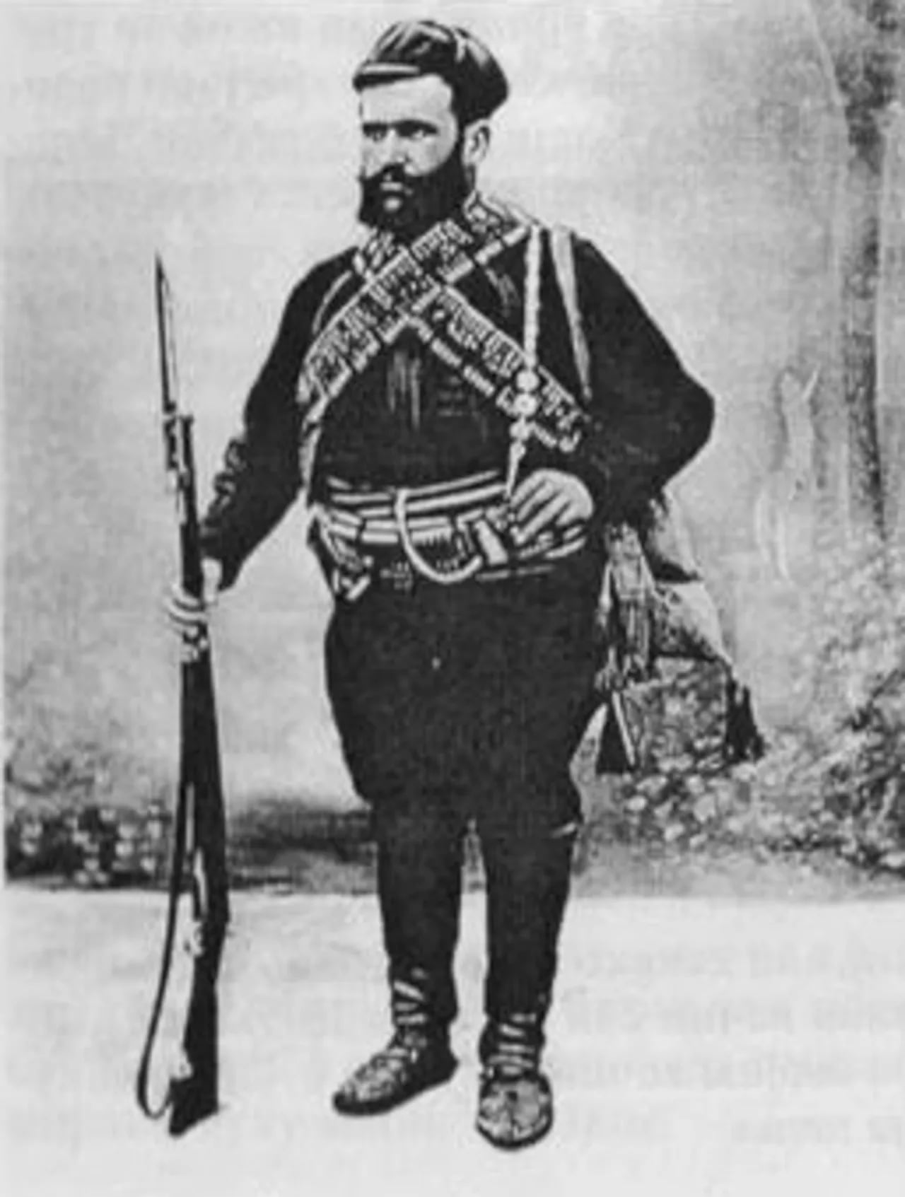 Porträt von Spasa Garda (1880–1912) – Gedenkseite