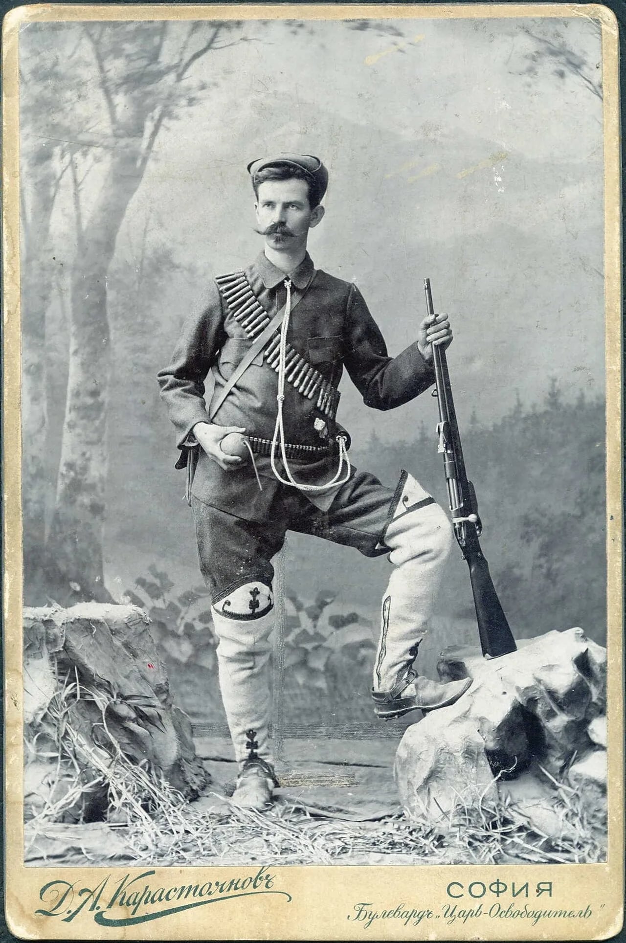 Porträt von Petar Chaulev (1881–1924) – Gedenkseite
