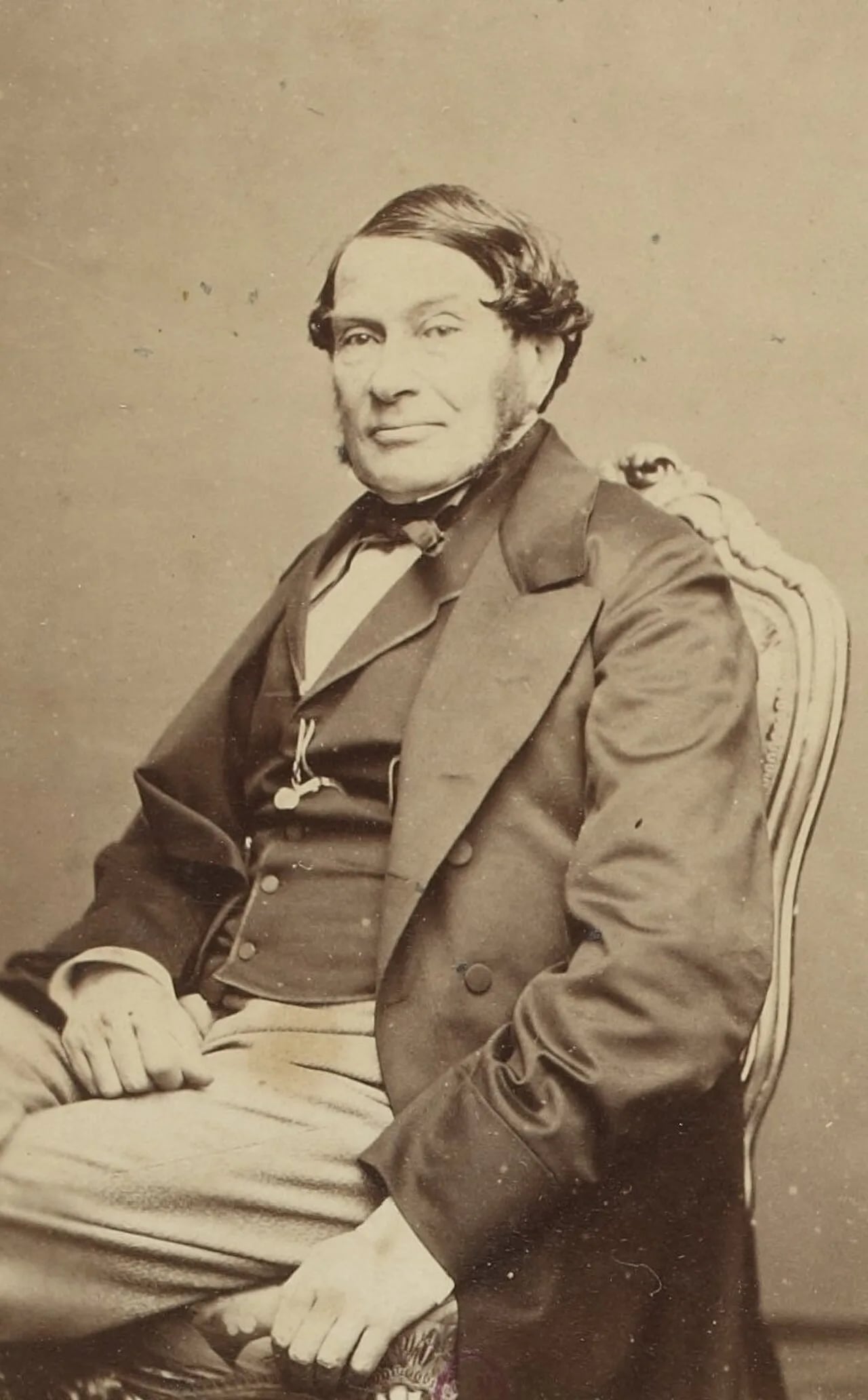 Portrait of Achille Fould (1800–1867) – memorial page