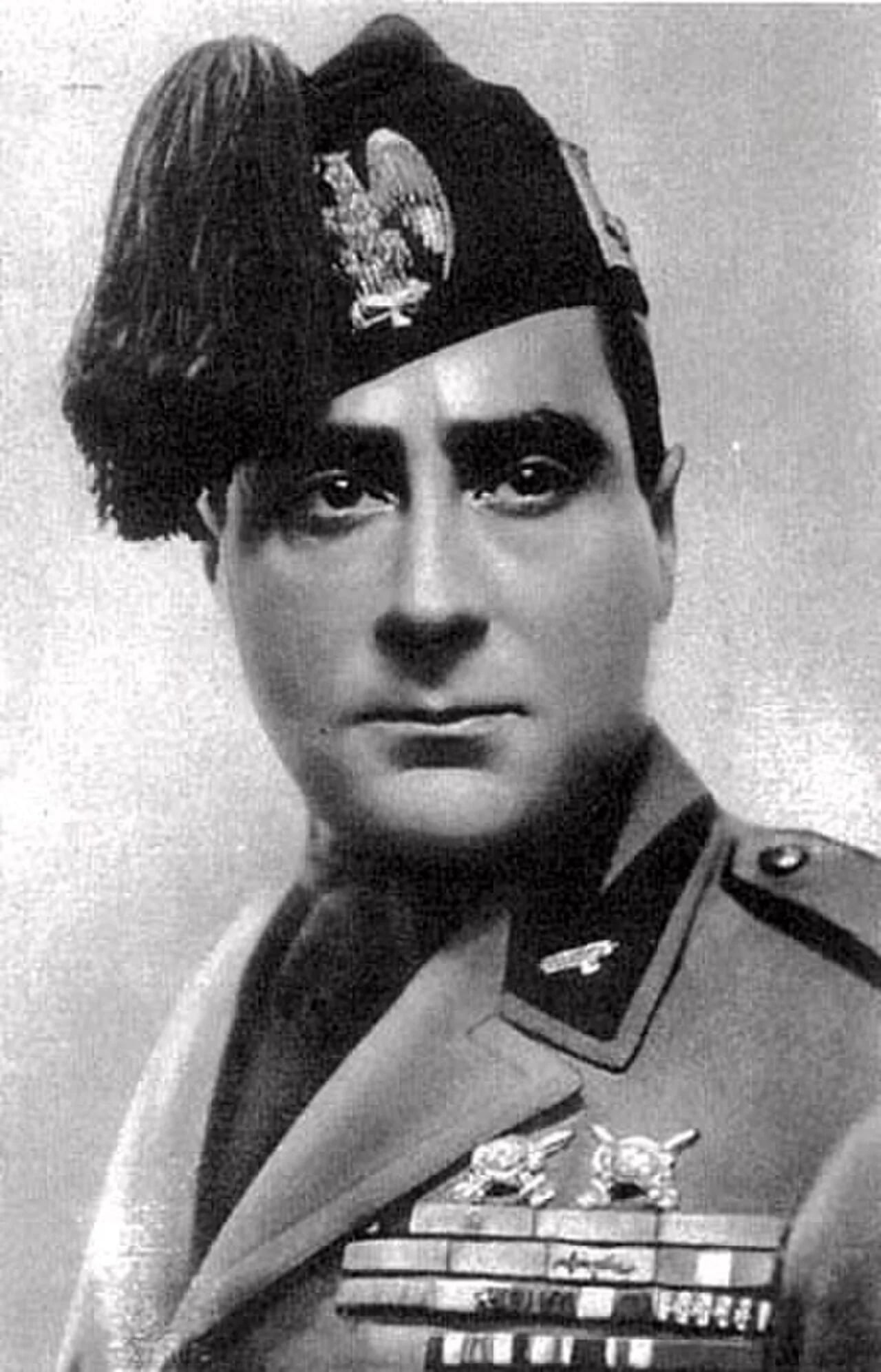 Portrait of Achille Starace (1889–1945) – memorial page