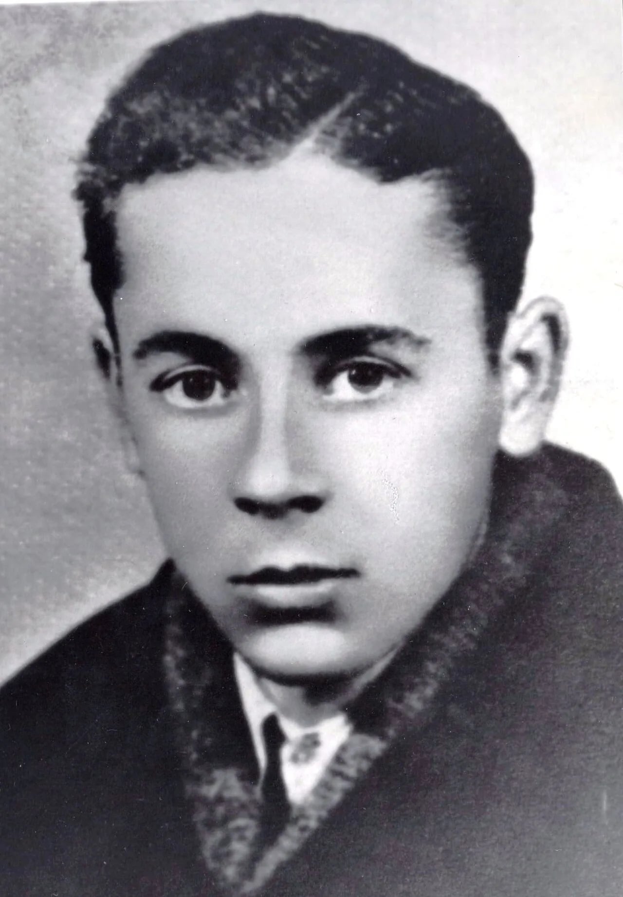 Portrait of Goce Stojčevski (1919–1944) – memorial page