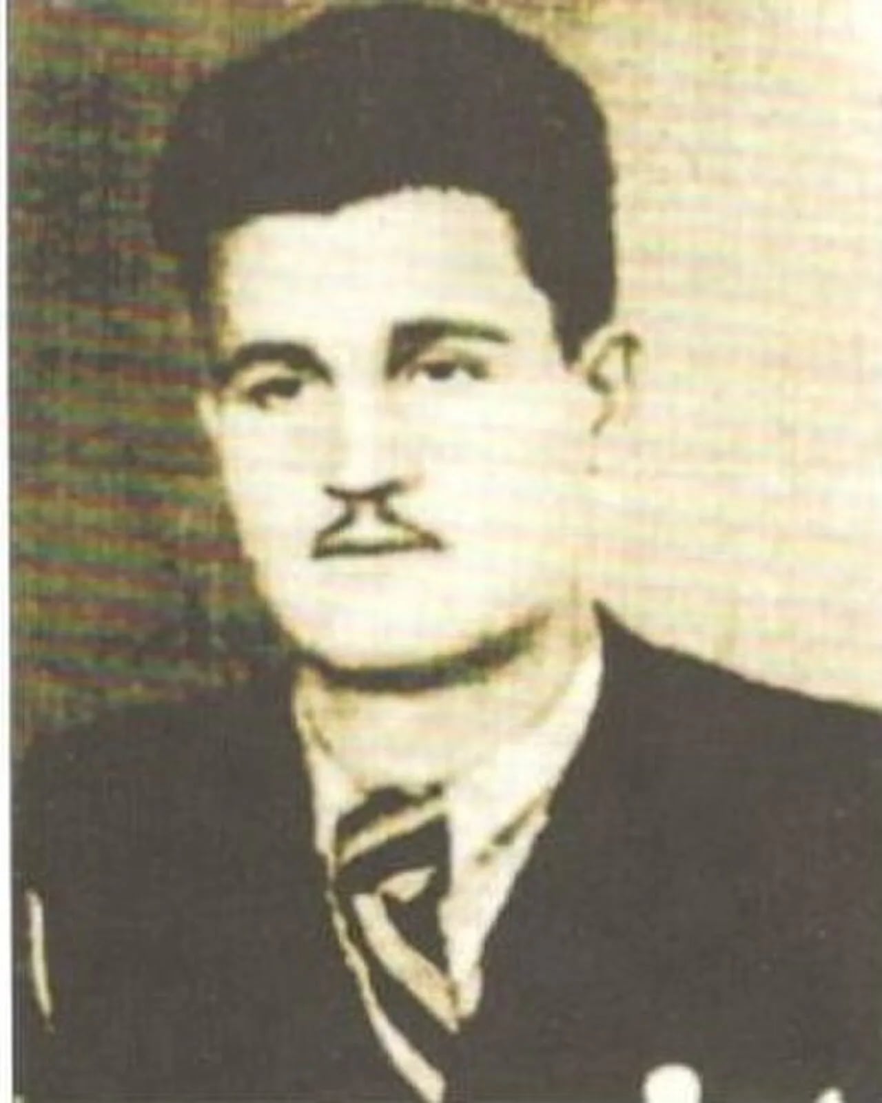 Porträt von Boro Petruševski (1920–1943) – Gedenkseite