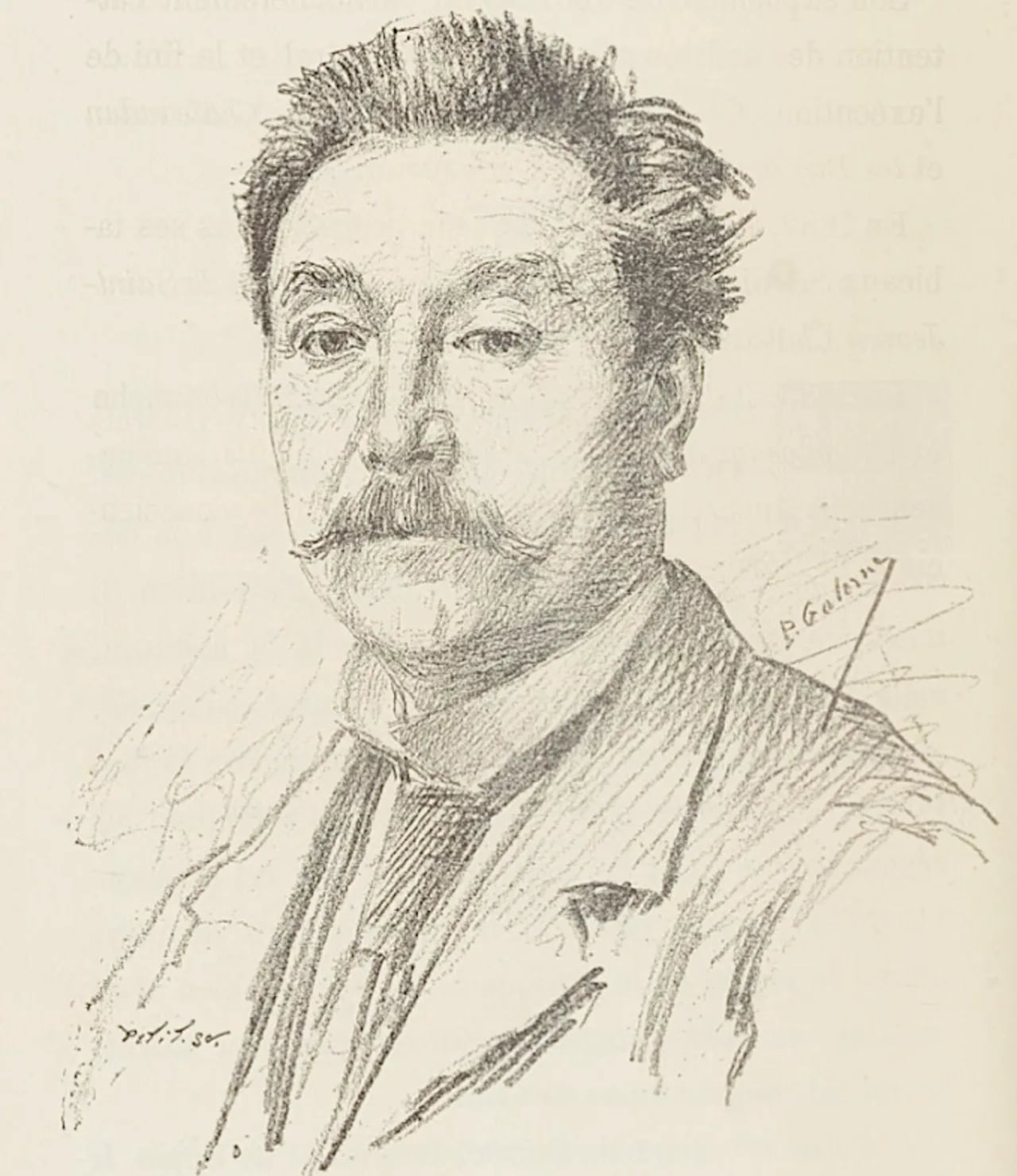 Porträt von Prosper Galerne (1836–1922) – Gedenkseite