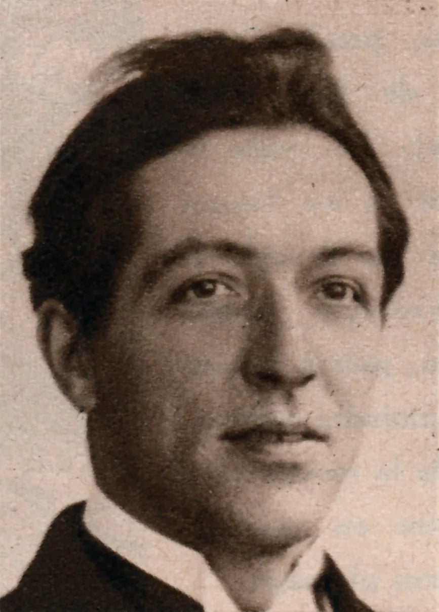 Porträt von Prosper Teughels (1889–1942) – Gedenkseite