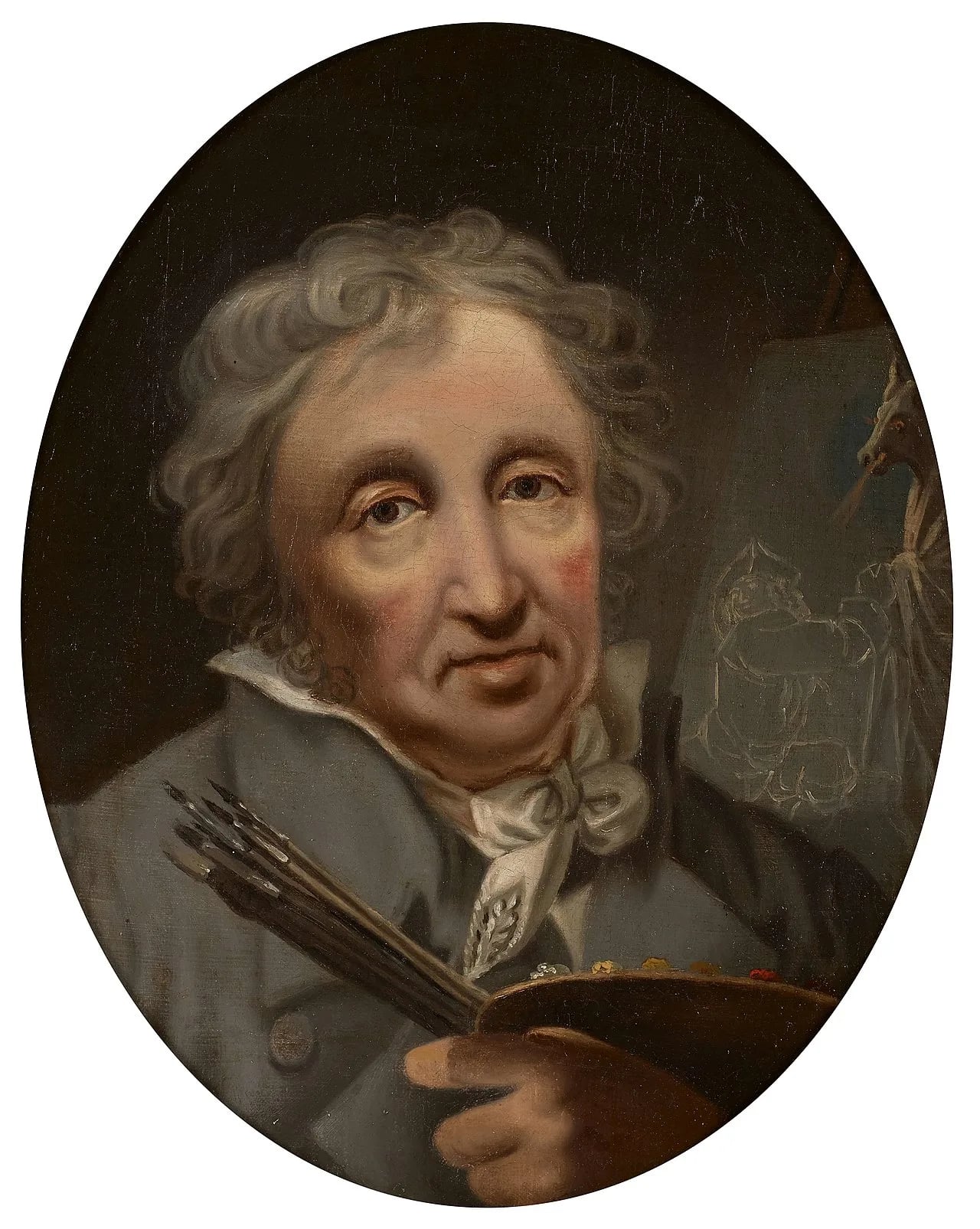 Portrait of Christian August Lorentzen (1749–1828) – memorial page