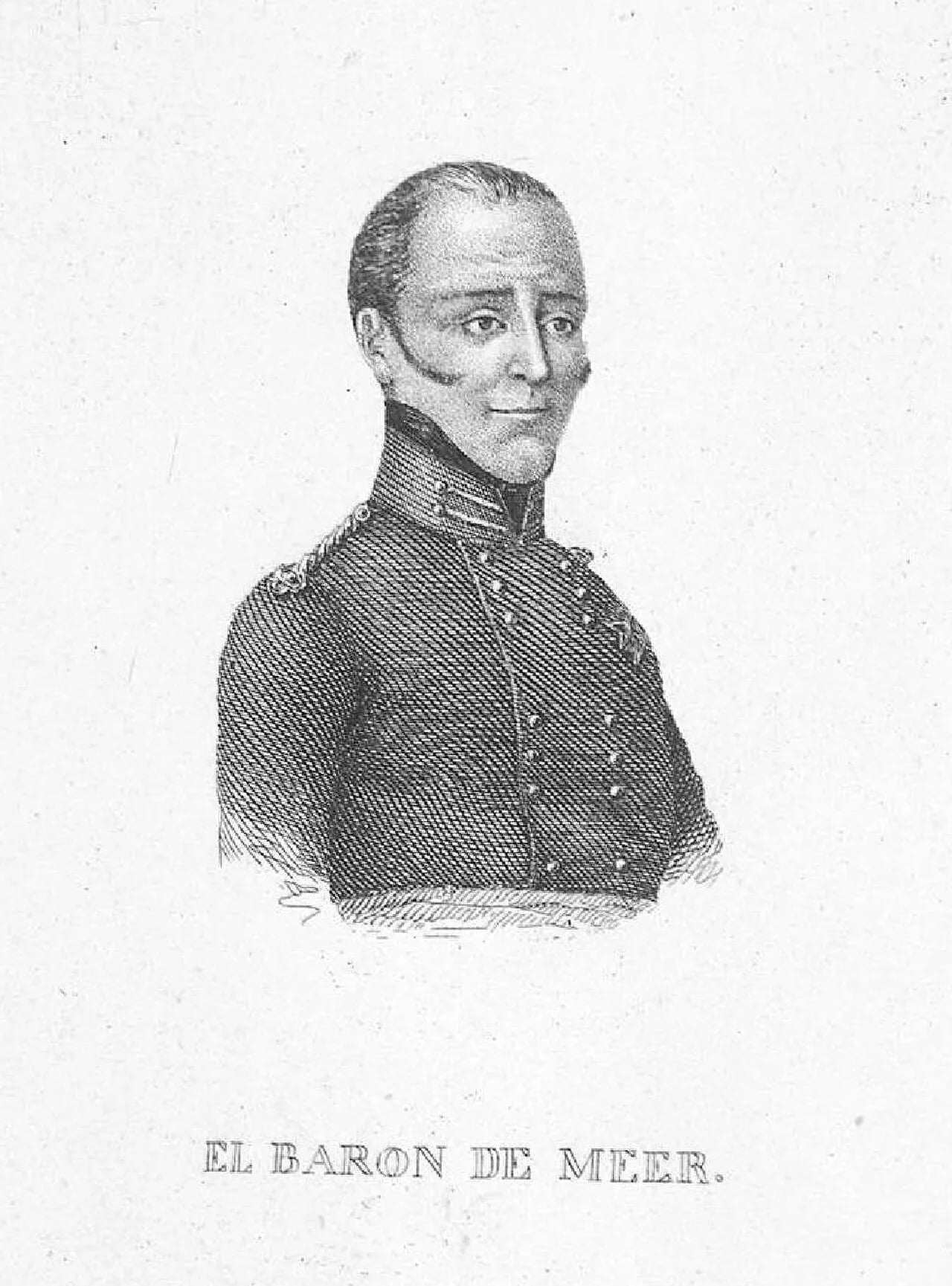 Portrait of Ramon de Meer i Kindelán (1787–1869) – memorial page