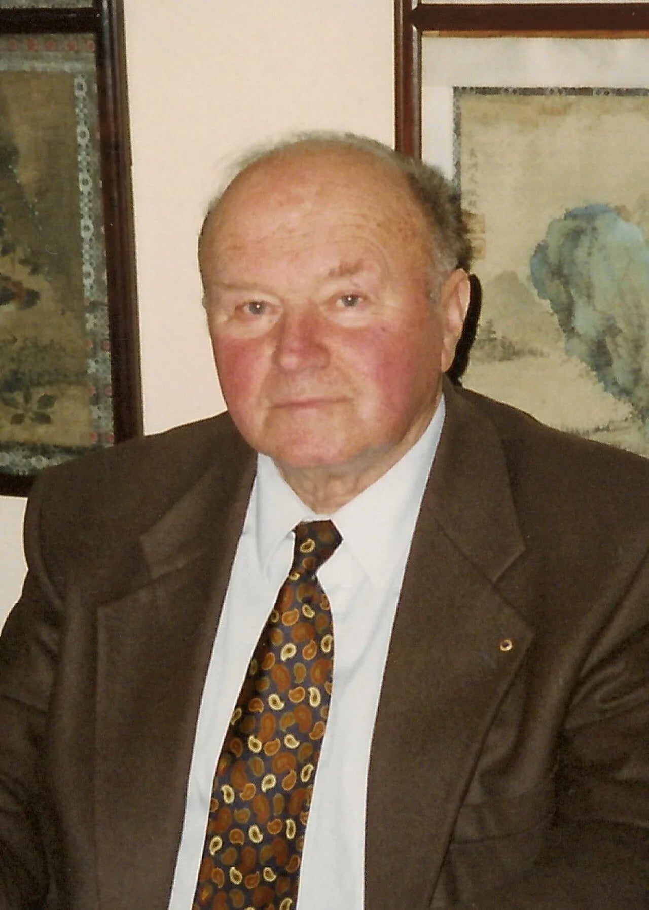 Portrait of Raymond Cayrel (1921–2001) – memorial page
