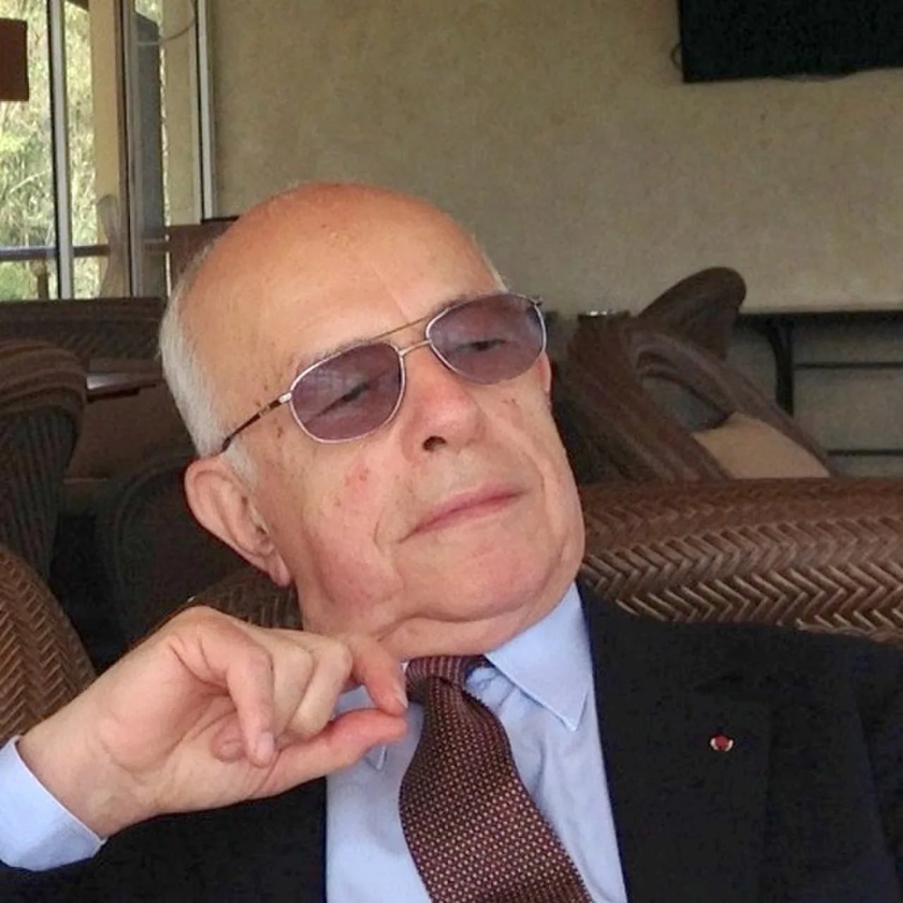 Portrait of Raymond Lévy (1927–2018) – memorial page